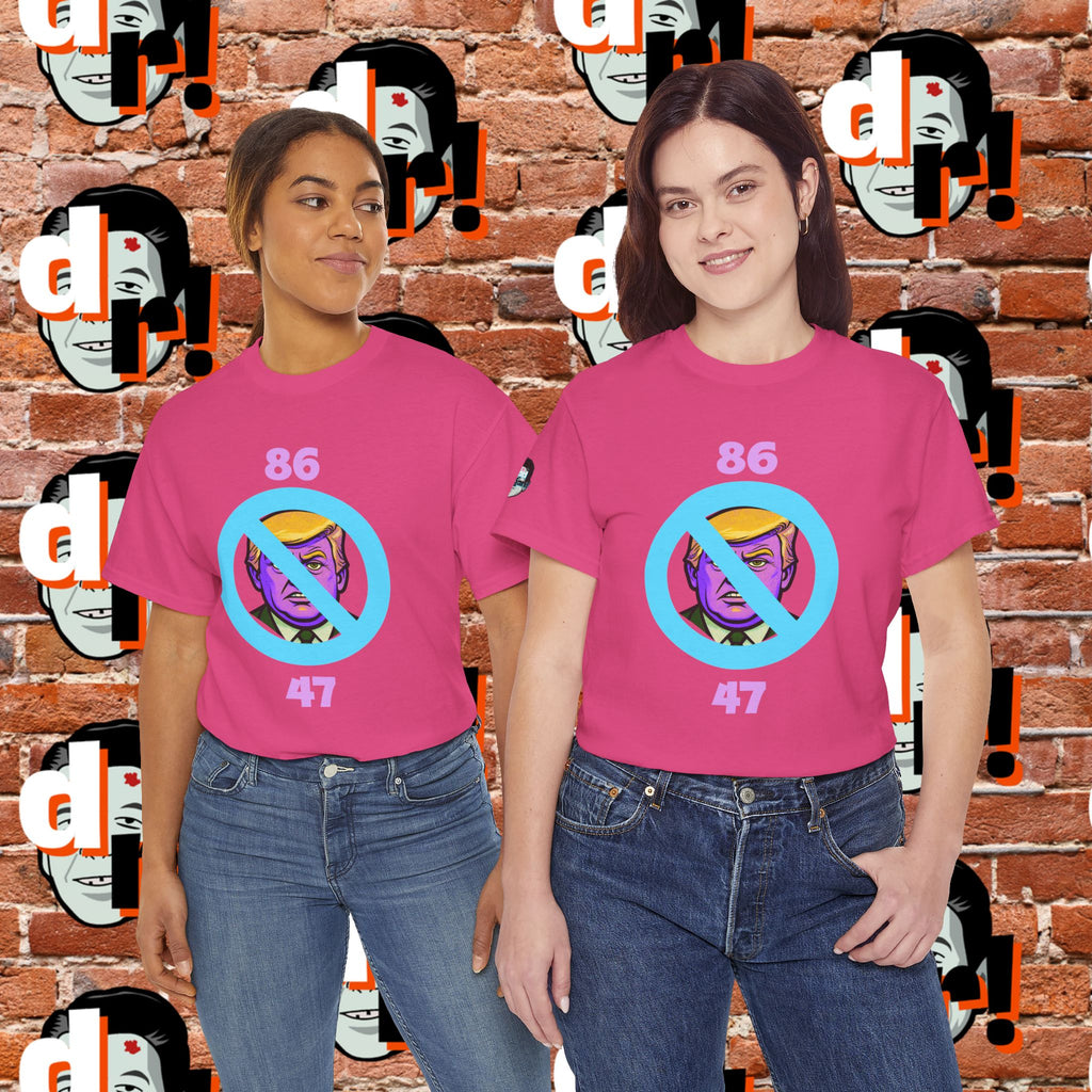 86/47 Lavender & Pink Variant Unisex Heavy Cotton Tee