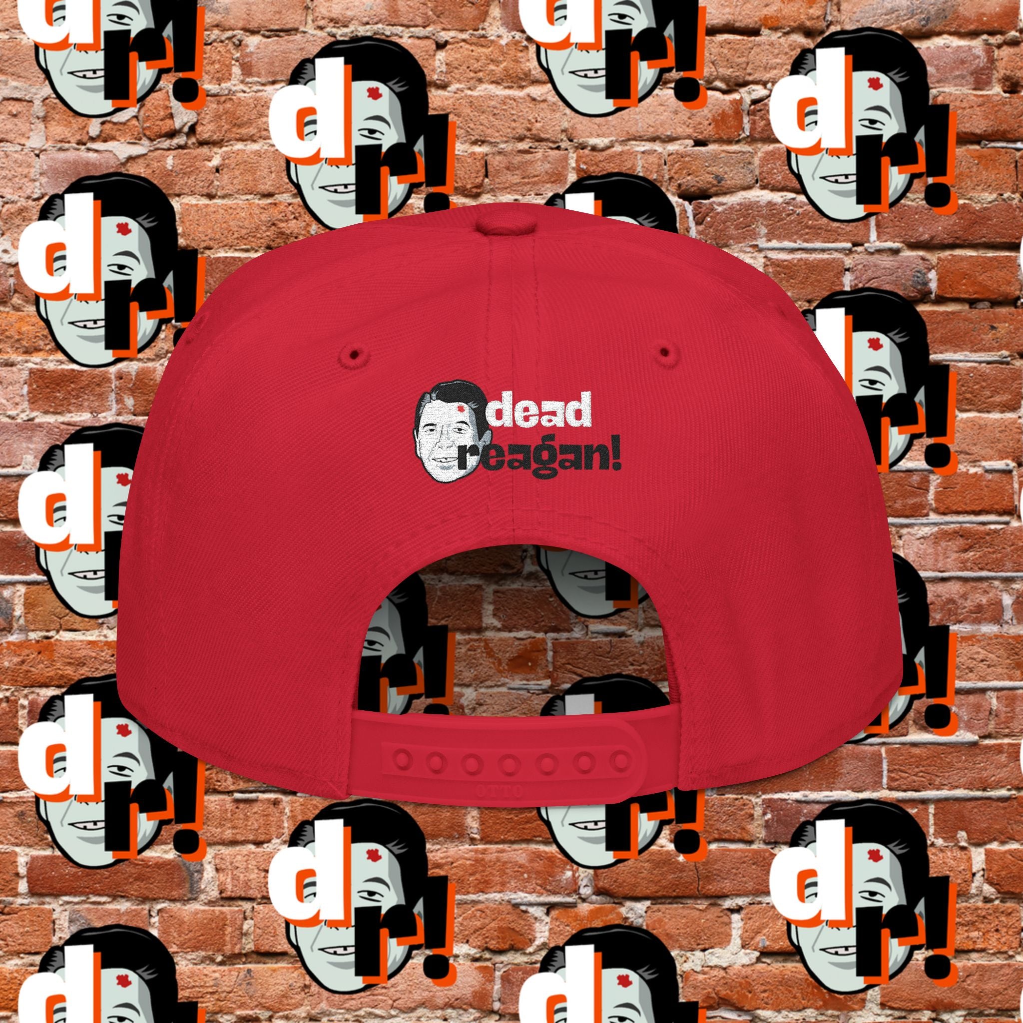 Gross Red Snapback (Embroidery)