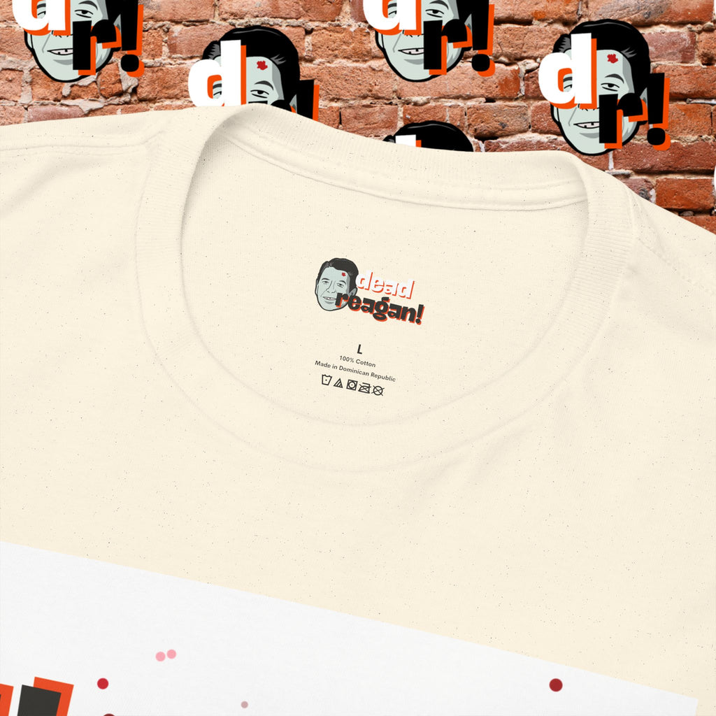 Savage Dead Reagan Graphic Tee White