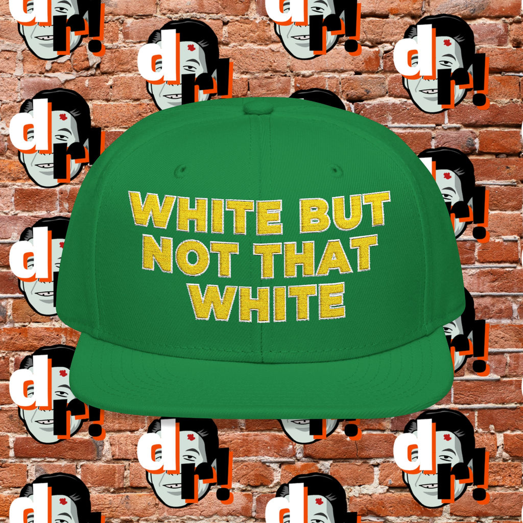 White But Not White (Yellow Letter w/o) Snapback