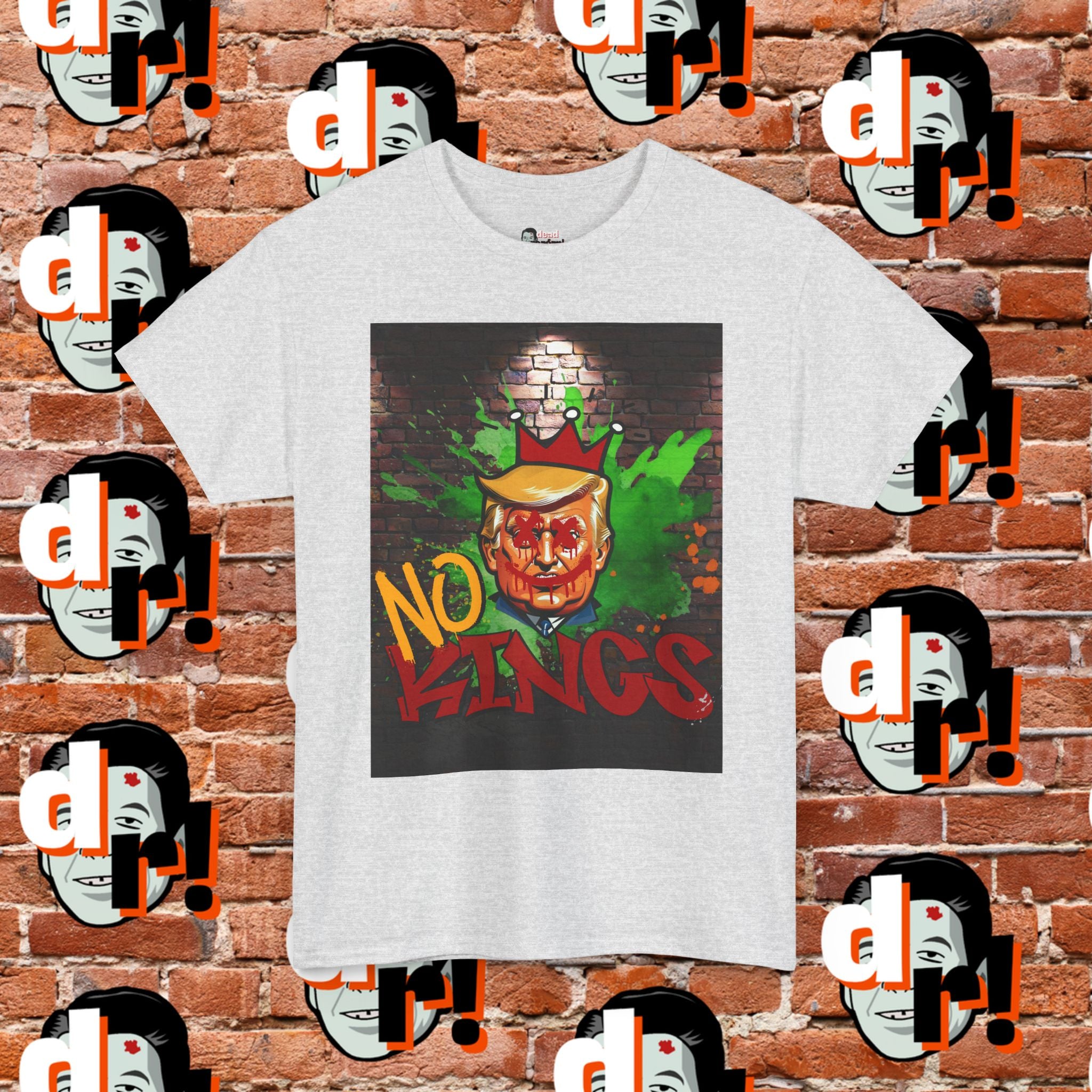 No Kings T‑Shirt BRICK