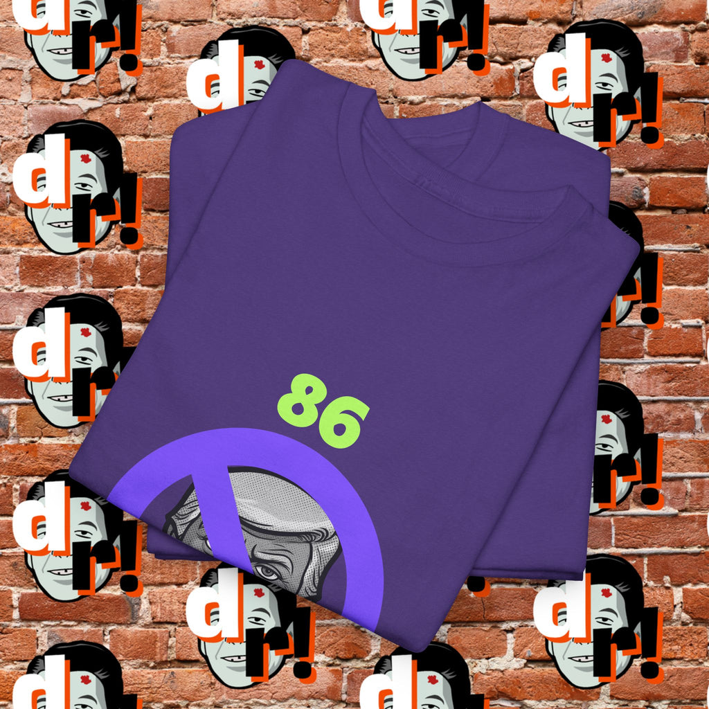 86/47 Lime & Purple  Variant Unisex Heavy Cotton Tee