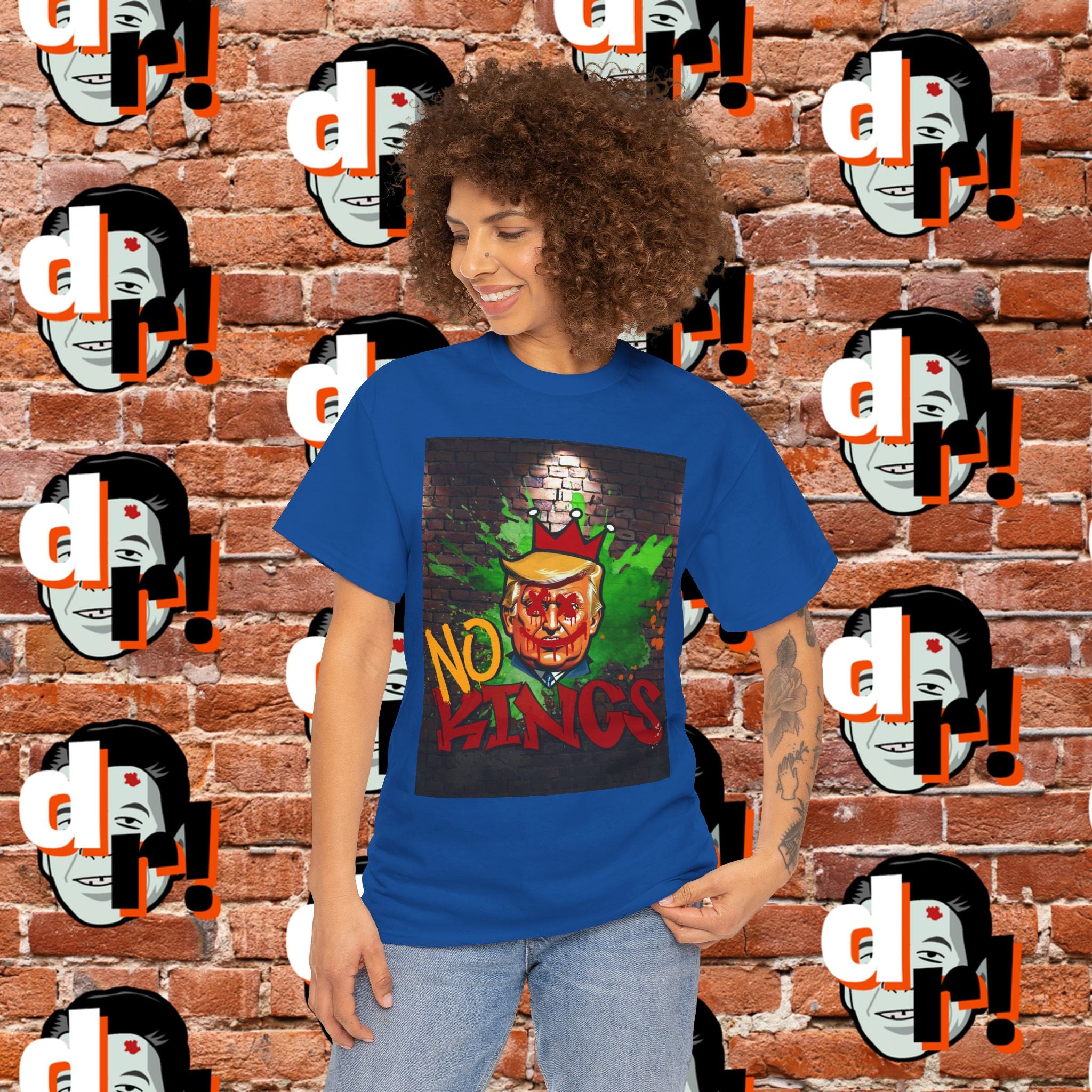 No Kings T‑Shirt BRICK