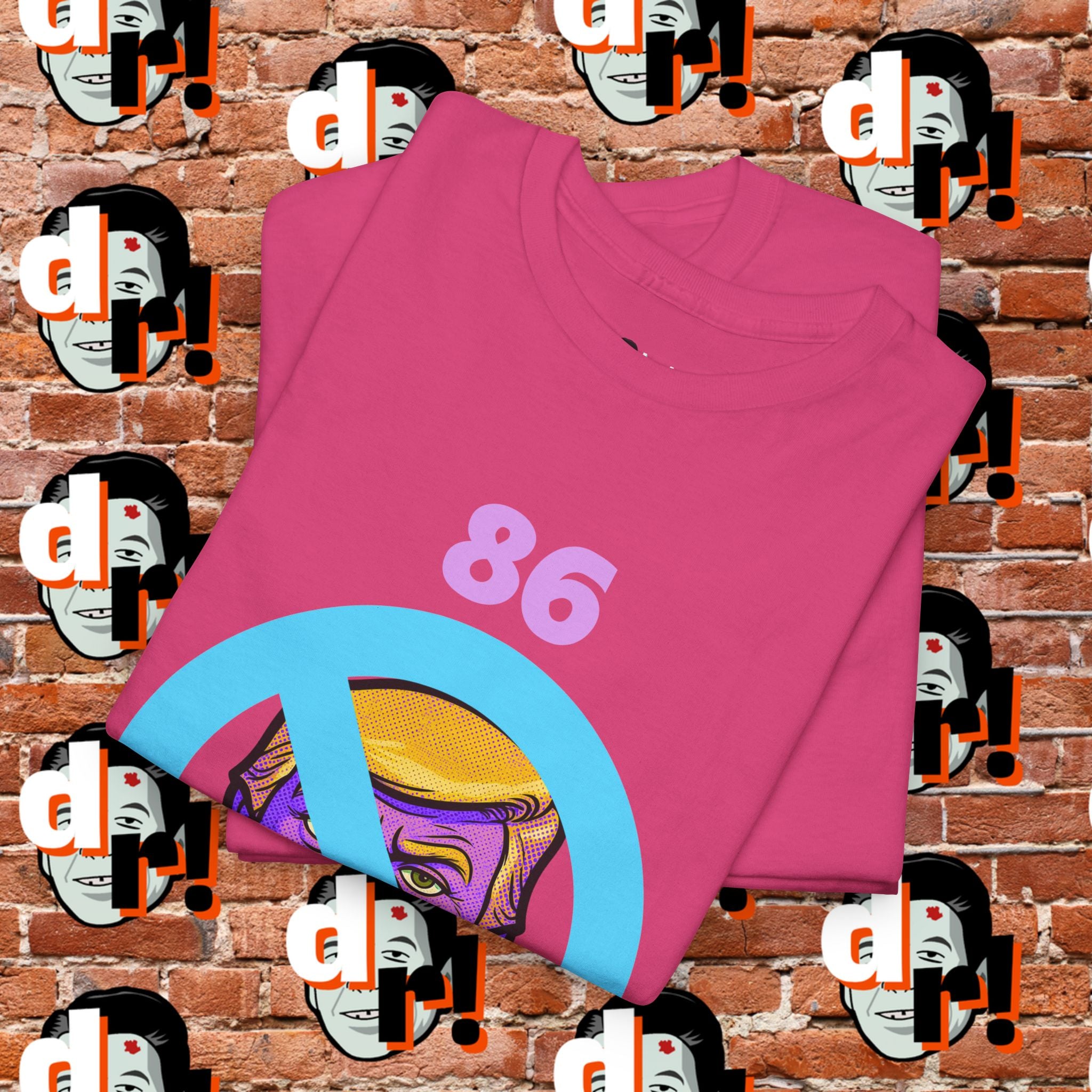 86/47 Lavender & Pink Variant Unisex Heavy Cotton Tee