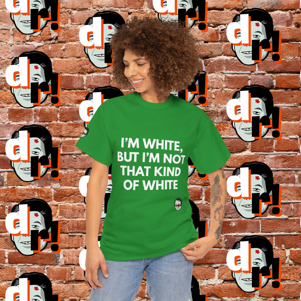 I’m White but… (White Letter) Unisex Heavy Cotton Tee