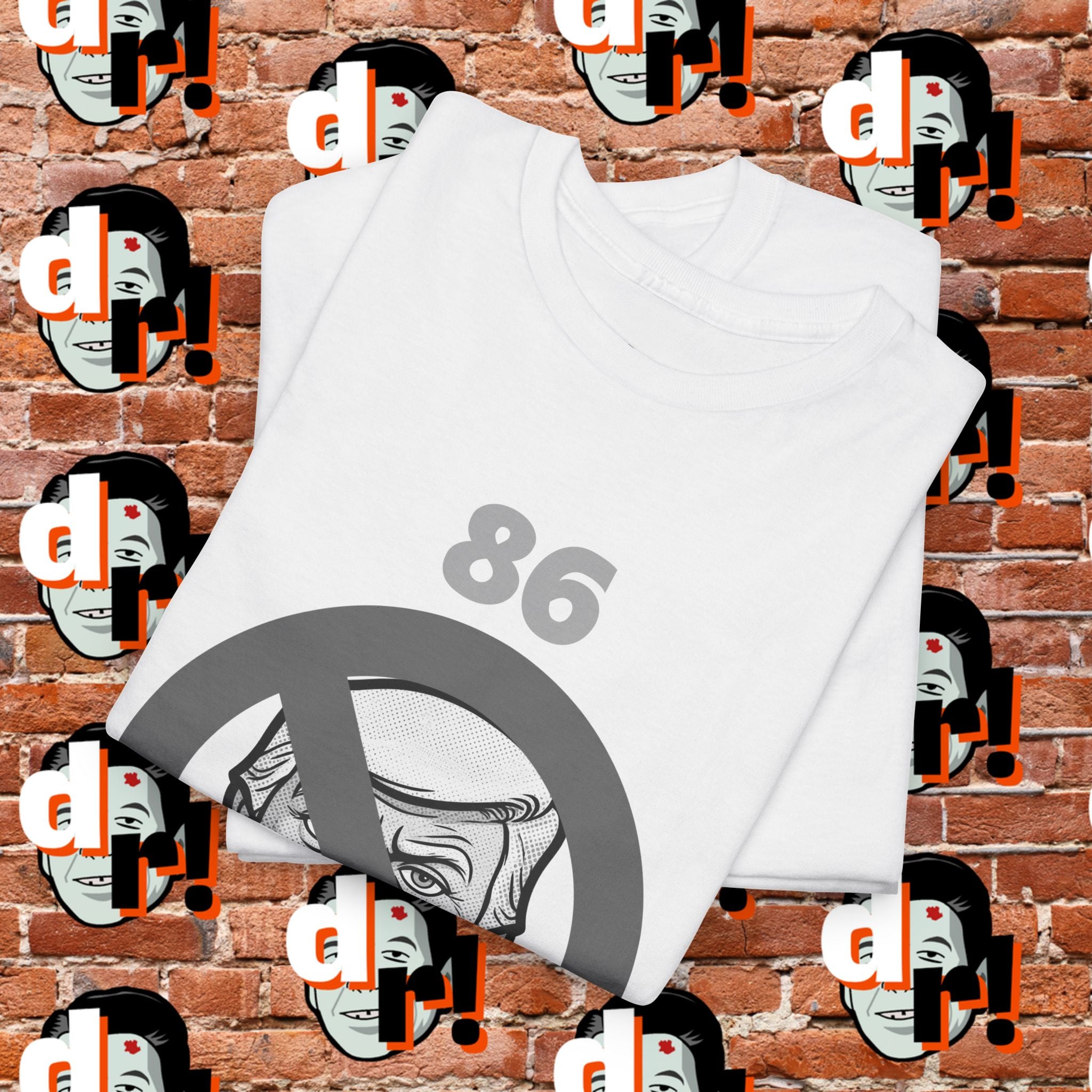 86/47 Monochrome Variant Unisex Heavy Cotton Tee