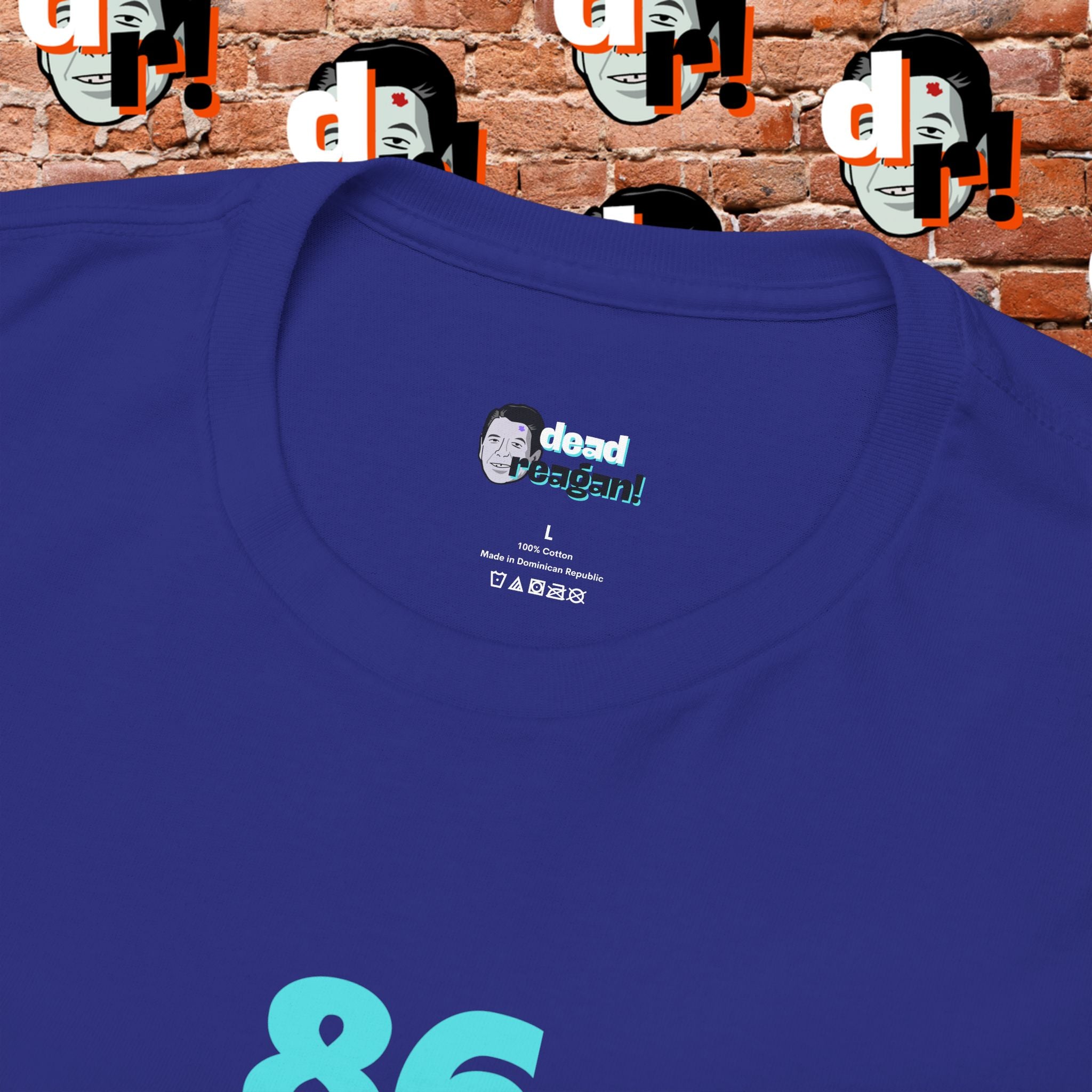 86/47 Teal & Pink Variant Unisex Heavy Cotton Tee