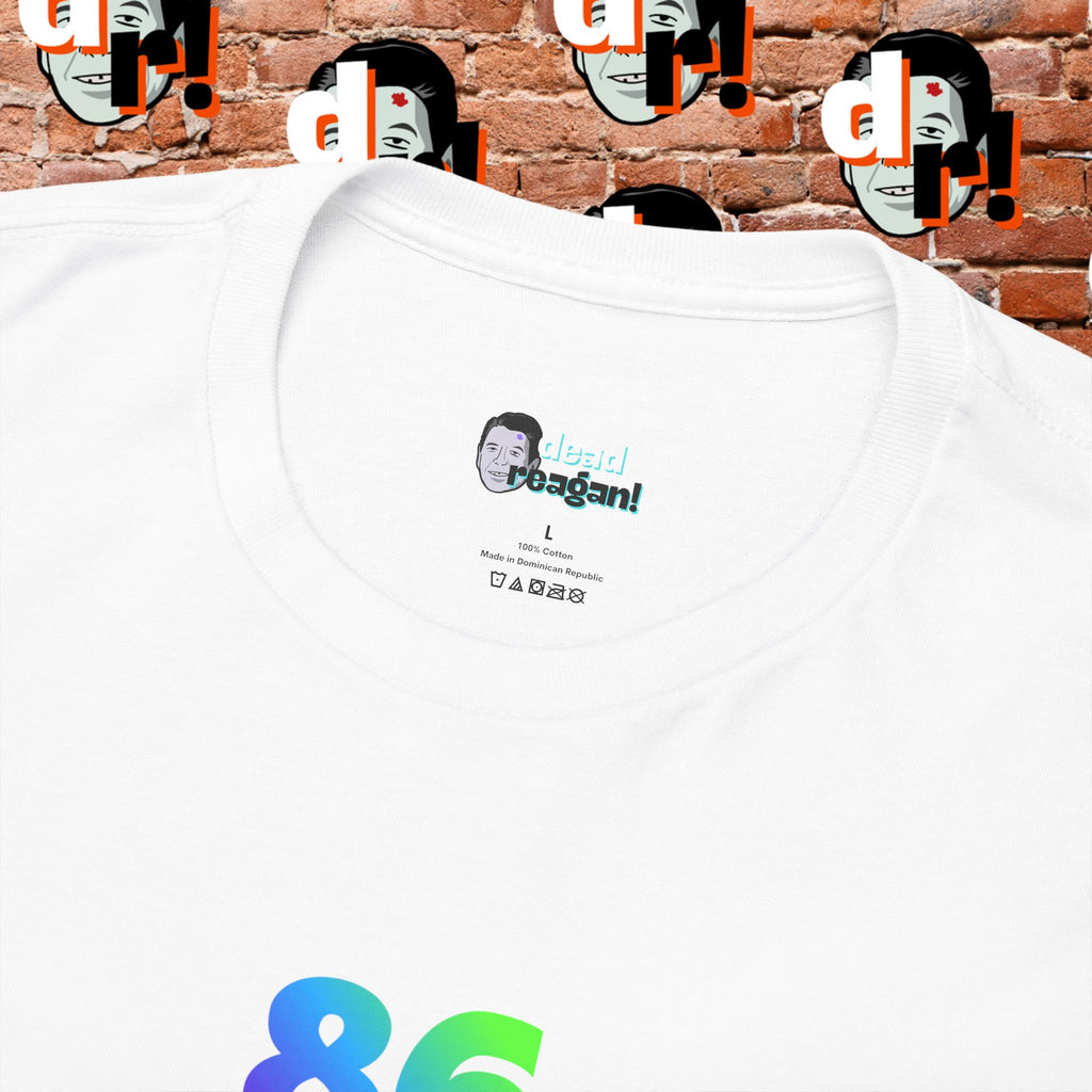 86/47 Lime & Blue Unisex Heavy Cotton Tee