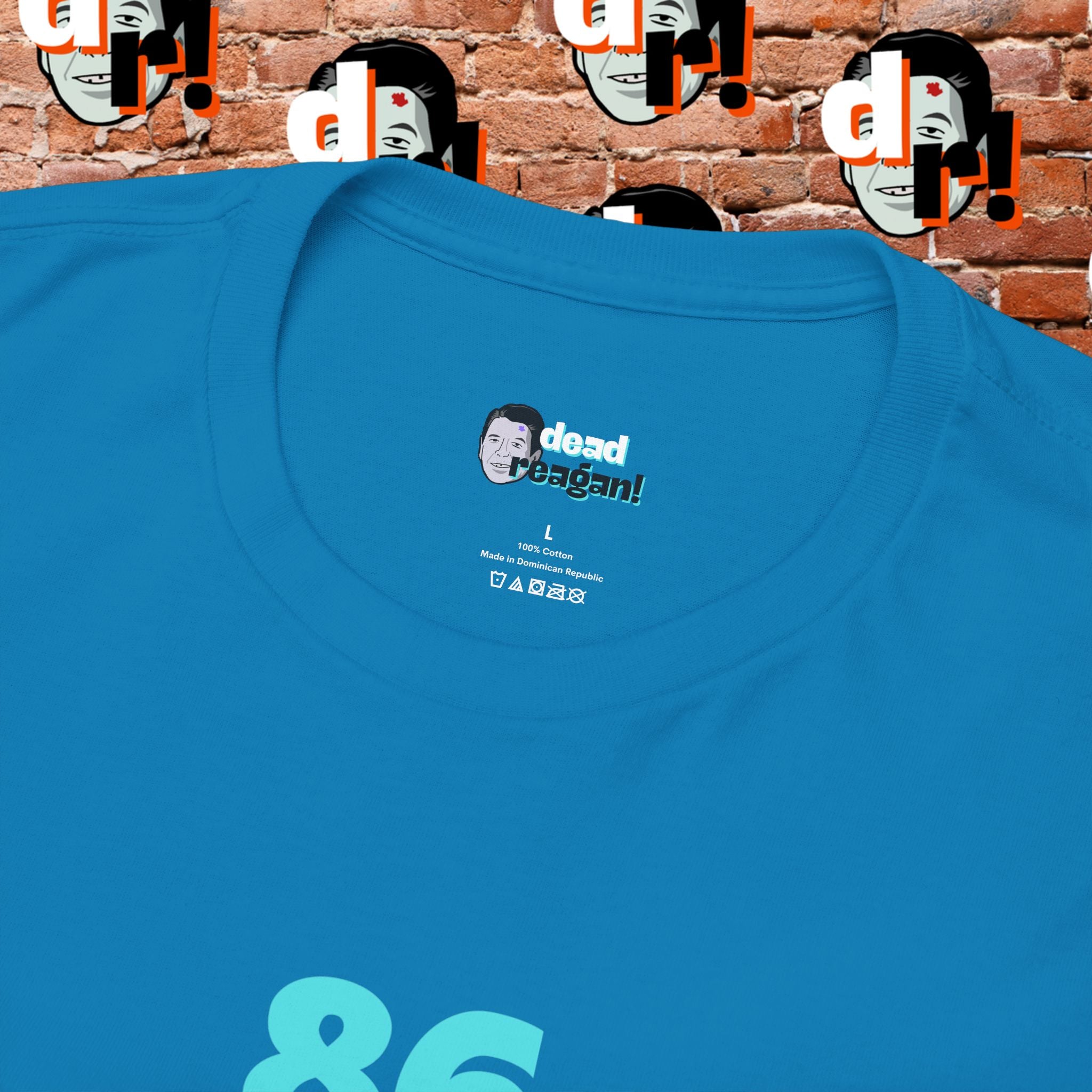 86/47 Teal & Pink Variant Unisex Heavy Cotton Tee