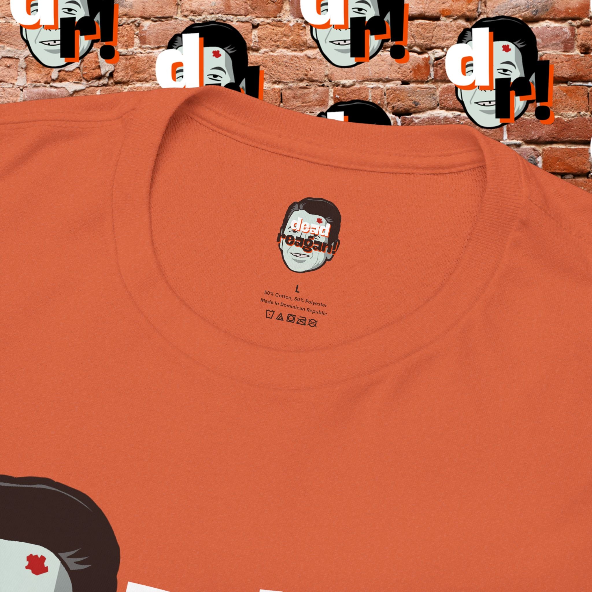 Antifa Wannabee (Orange) Unisex Heavy Cotton Tee
