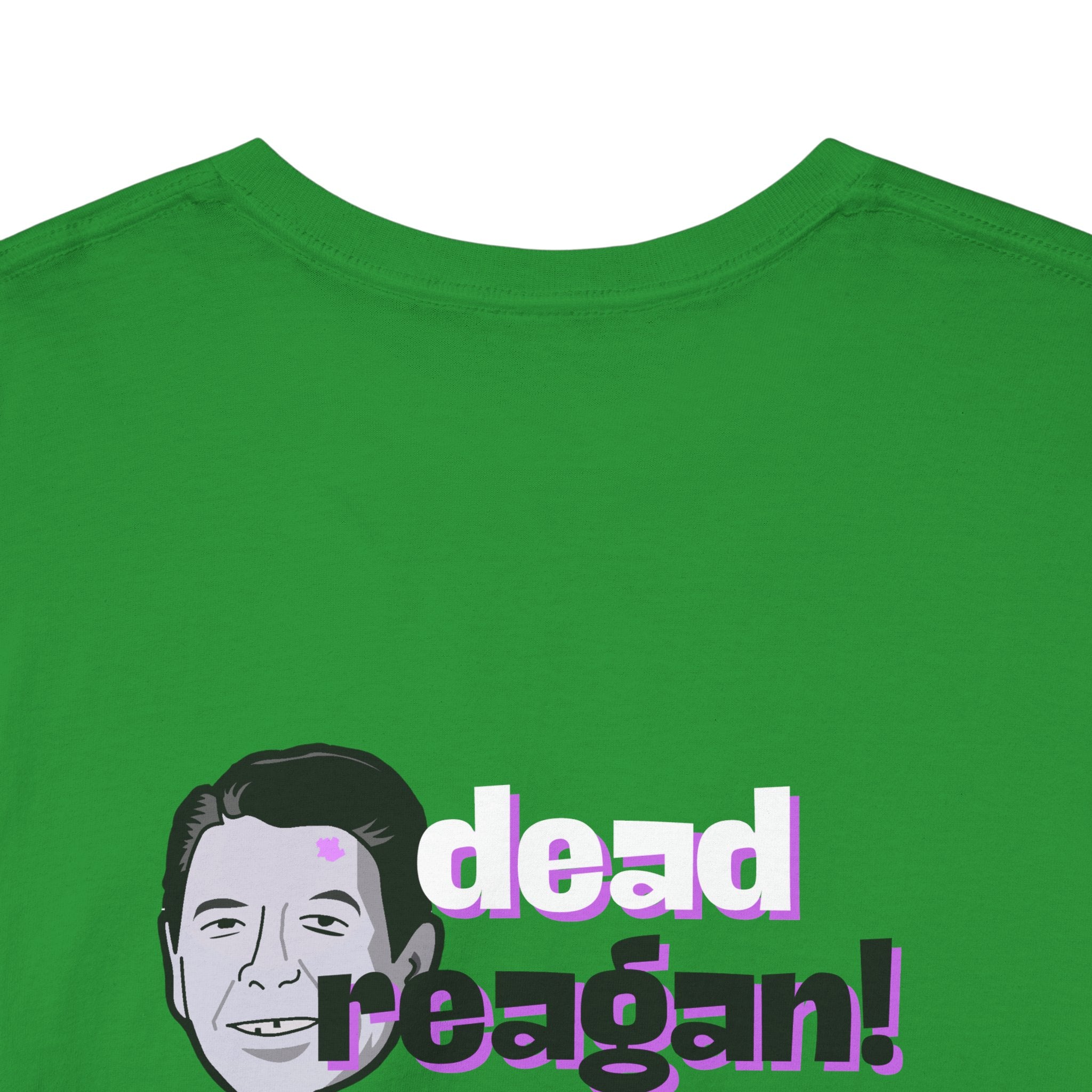 Savage Dead Reagan Graphic Tee Lavender and Lime