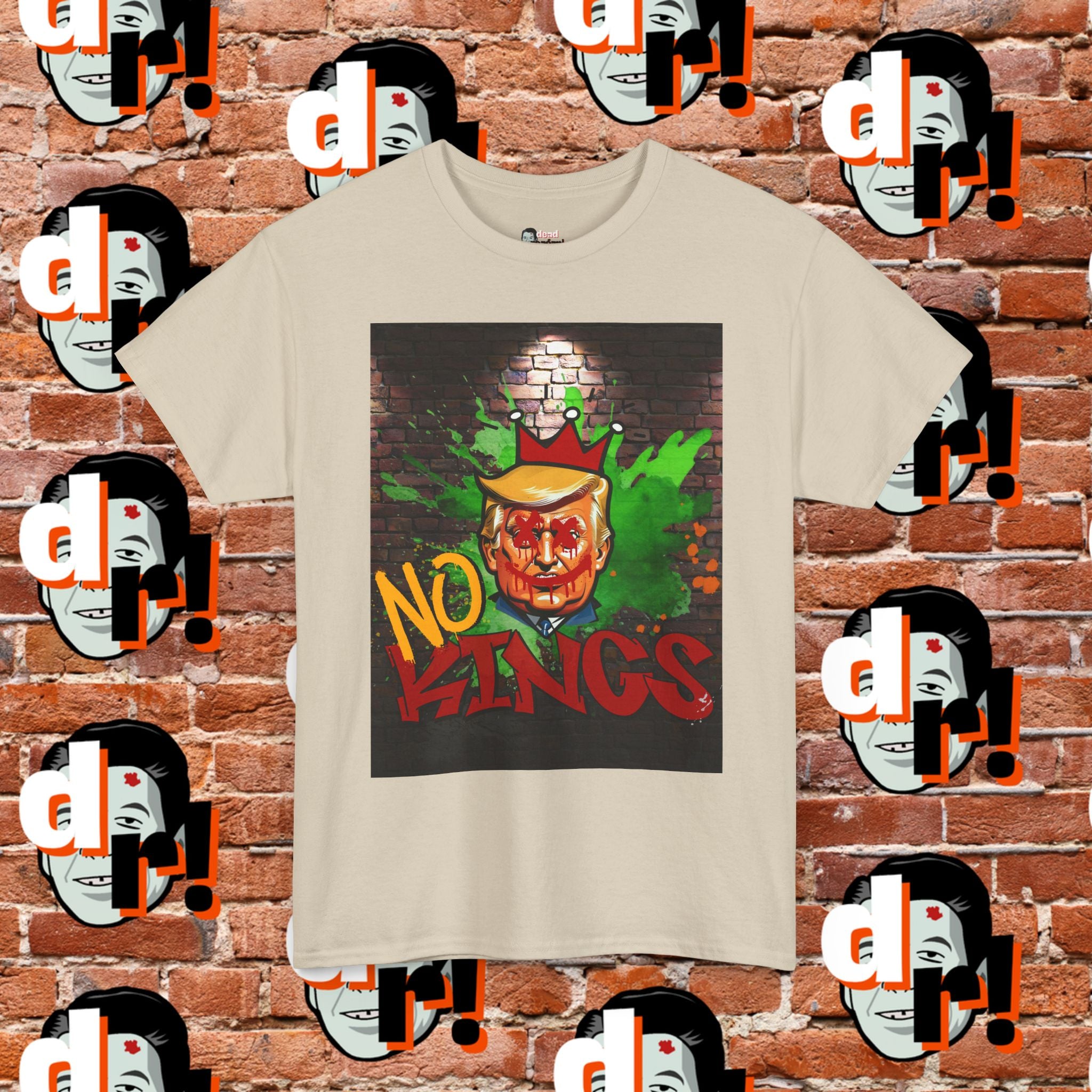 No Kings T‑Shirt BRICK