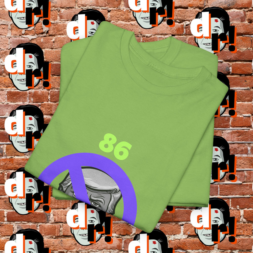 86/47 Lime & Purple  Variant Unisex Heavy Cotton Tee