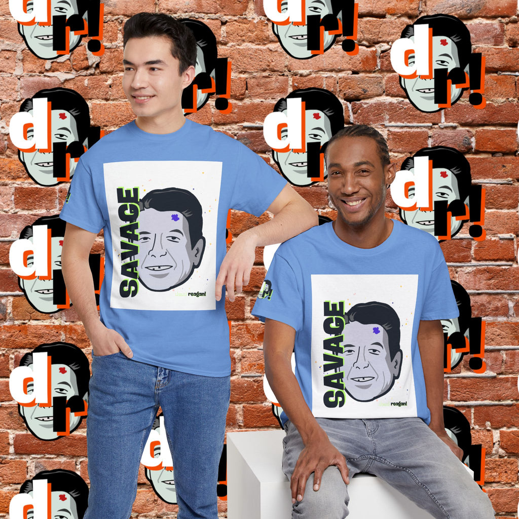 Savage Dead Reagan Graphic Tee Lime