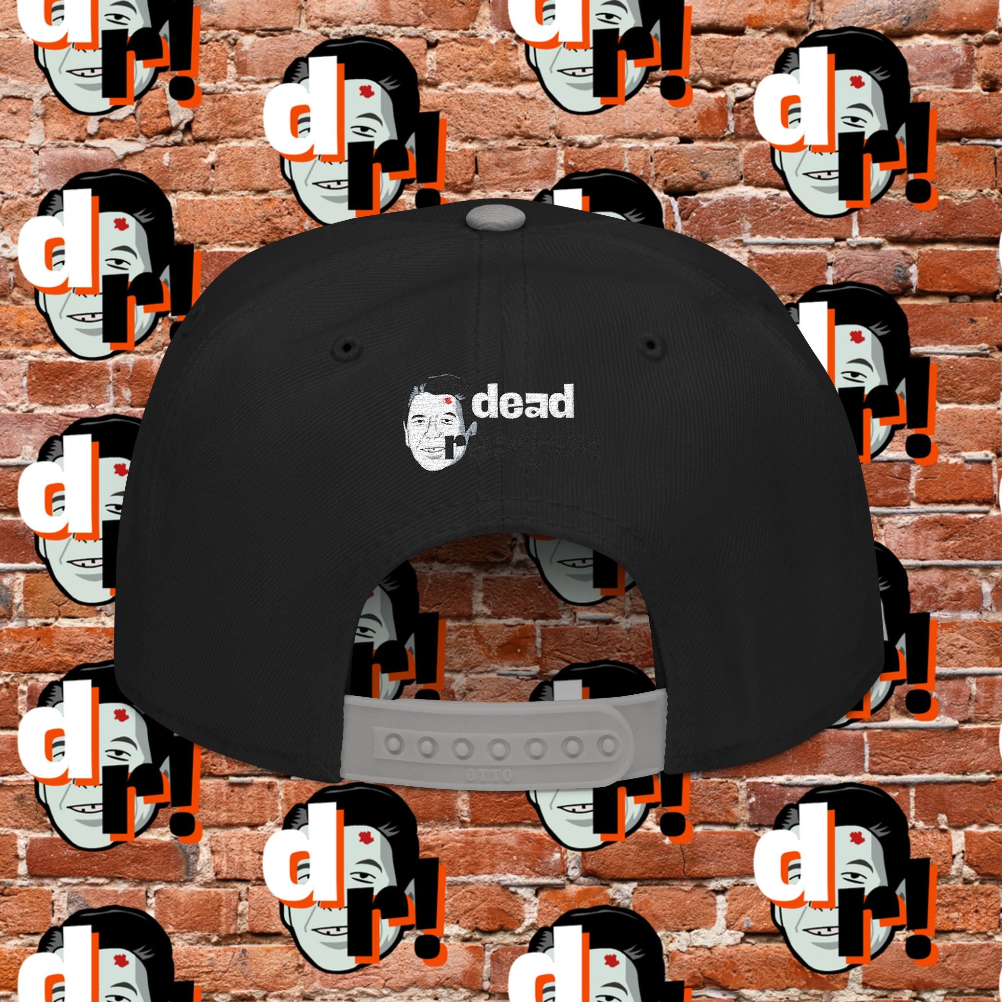 White But Not That White (White Letter b/o) Snapback