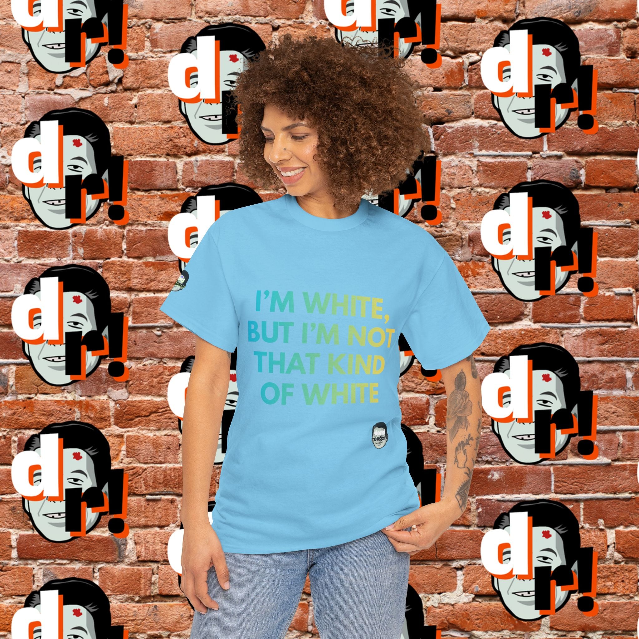 White But … Unisex Heavy Cotton Tee