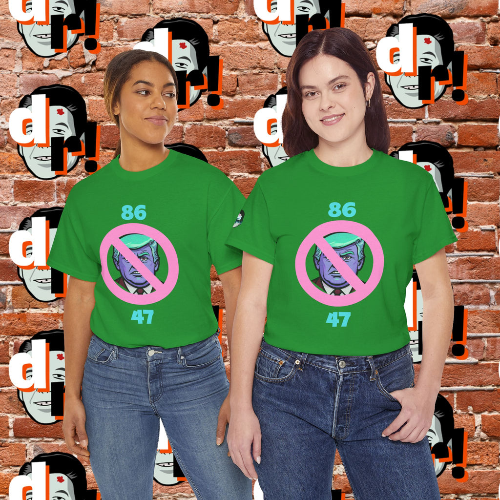 86/47 Teal & Pink Variant Unisex Heavy Cotton Tee