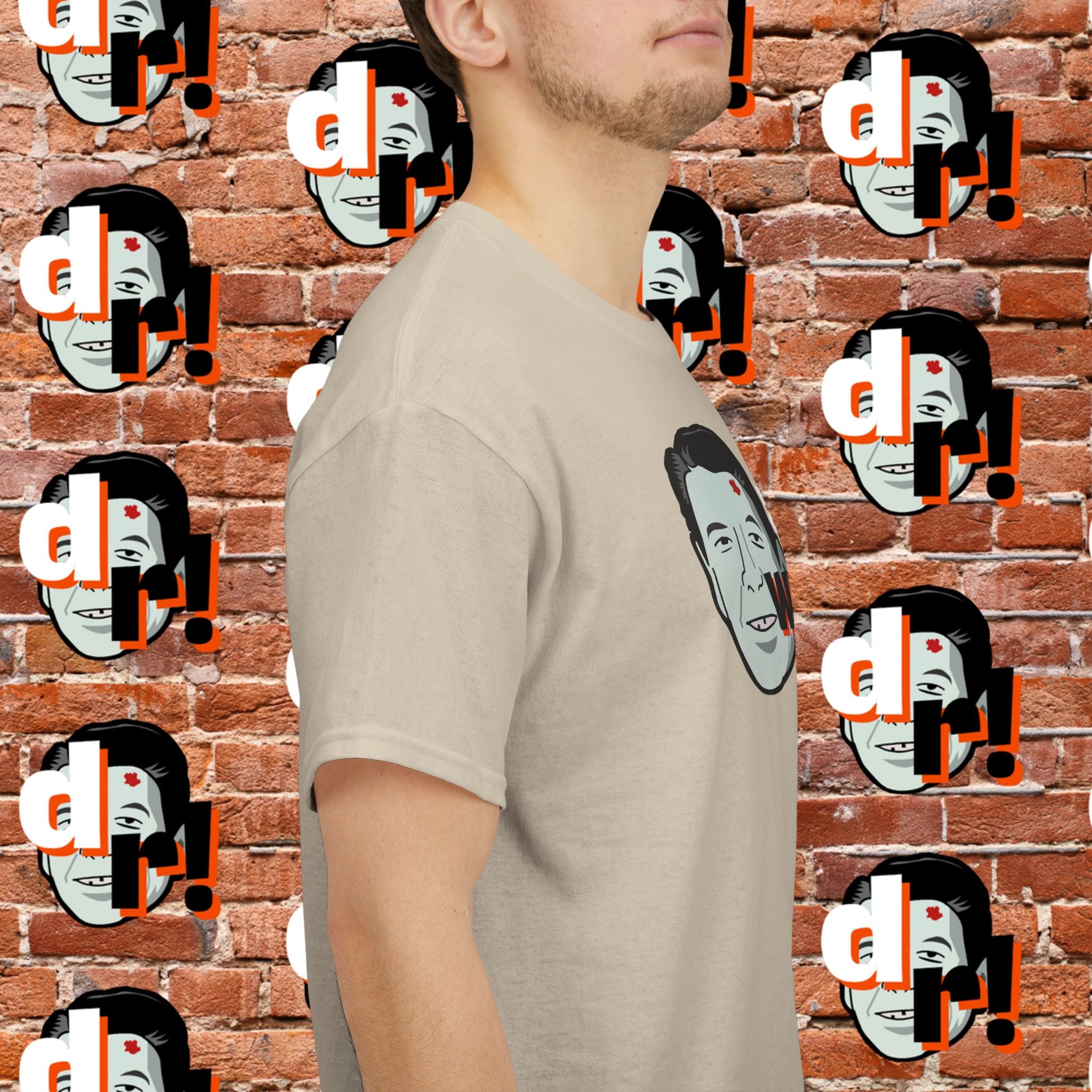 Antifa Wannabee (Orange) Unisex Heavy Cotton Tee