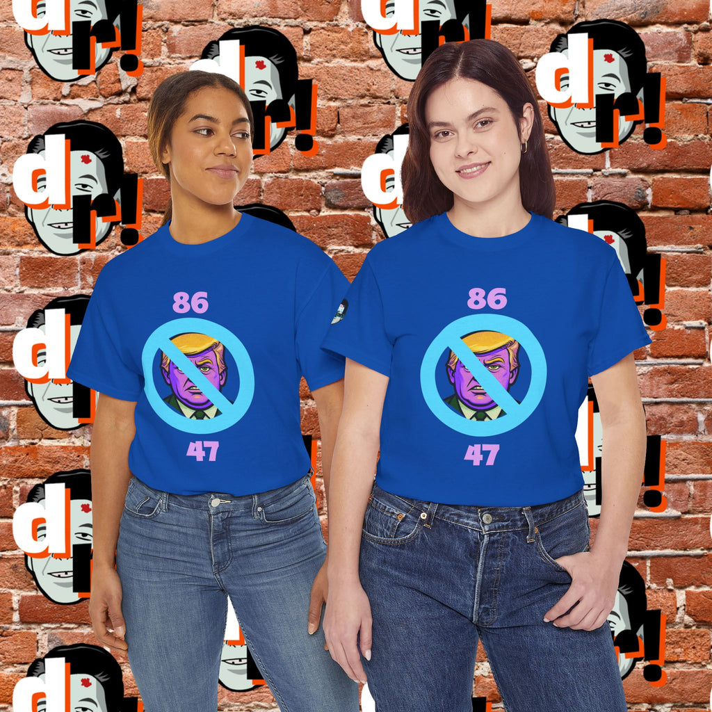 86/47 Lavender & Pink Variant Unisex Heavy Cotton Tee