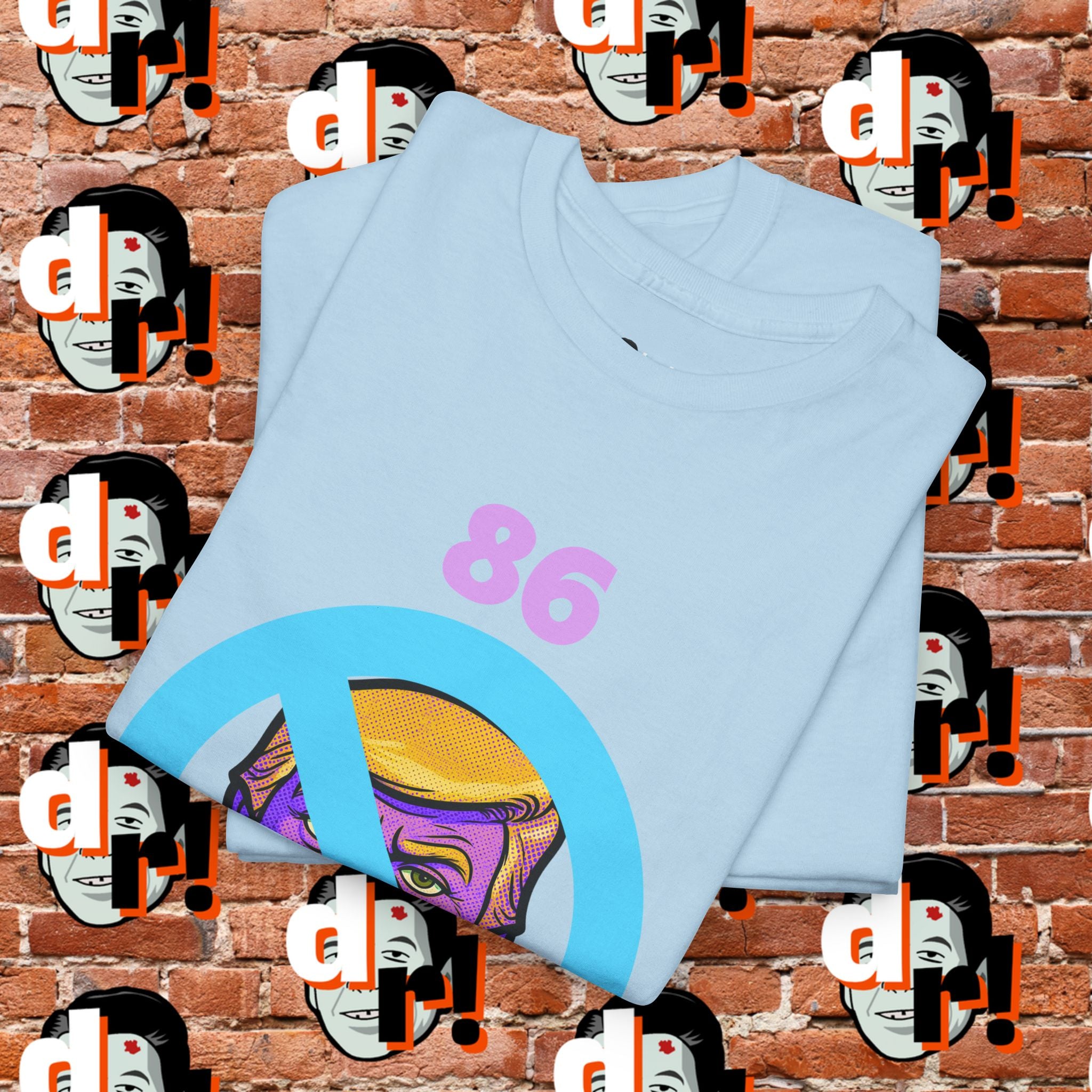 86/47 Lavender & Pink Variant Unisex Heavy Cotton Tee