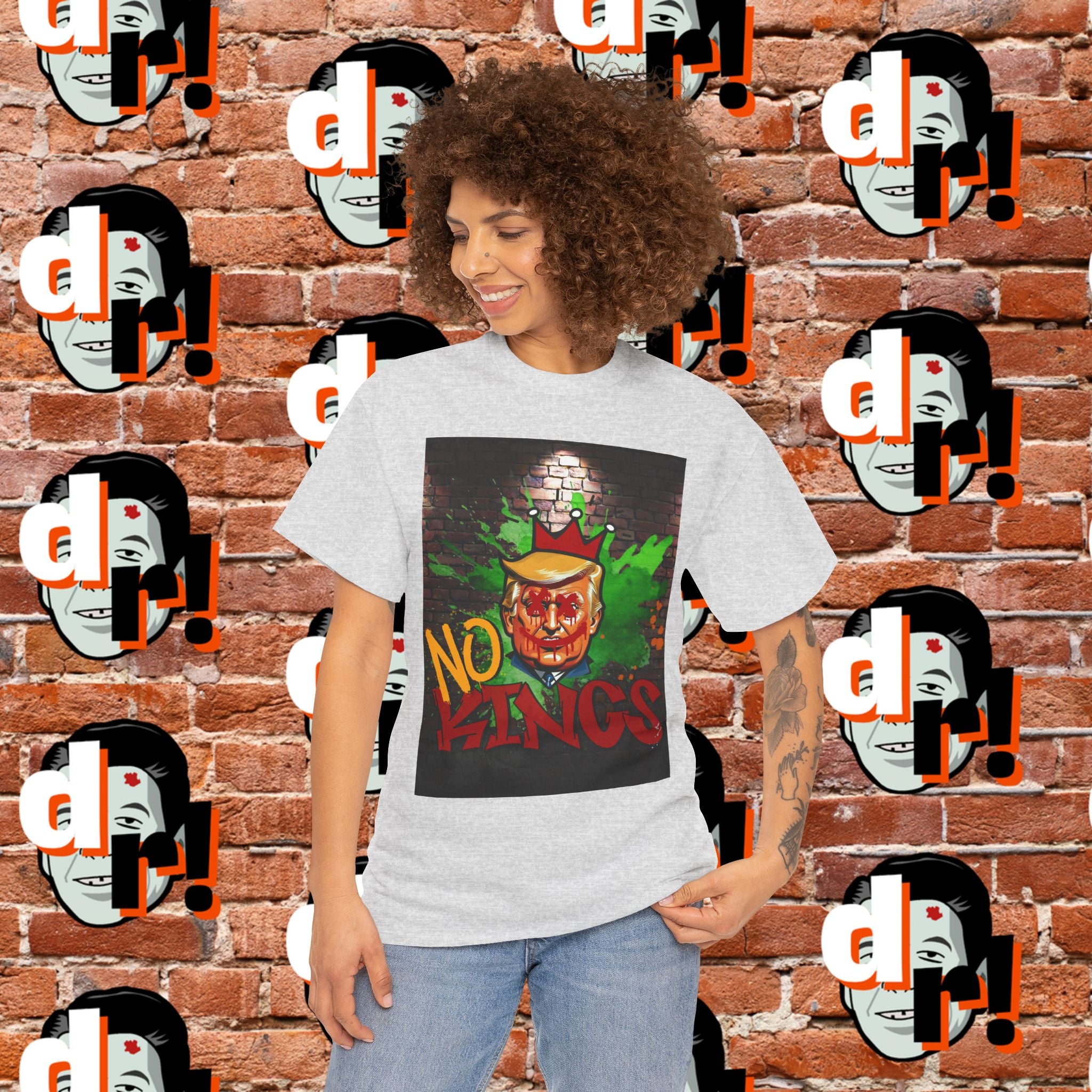 No Kings T‑Shirt BRICK