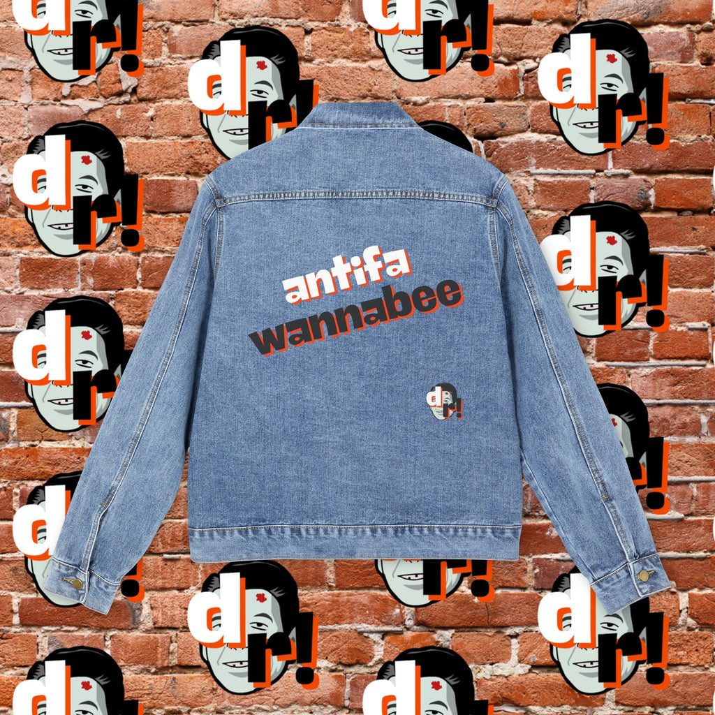 Antifa Wannabe Men's Denim Jacket