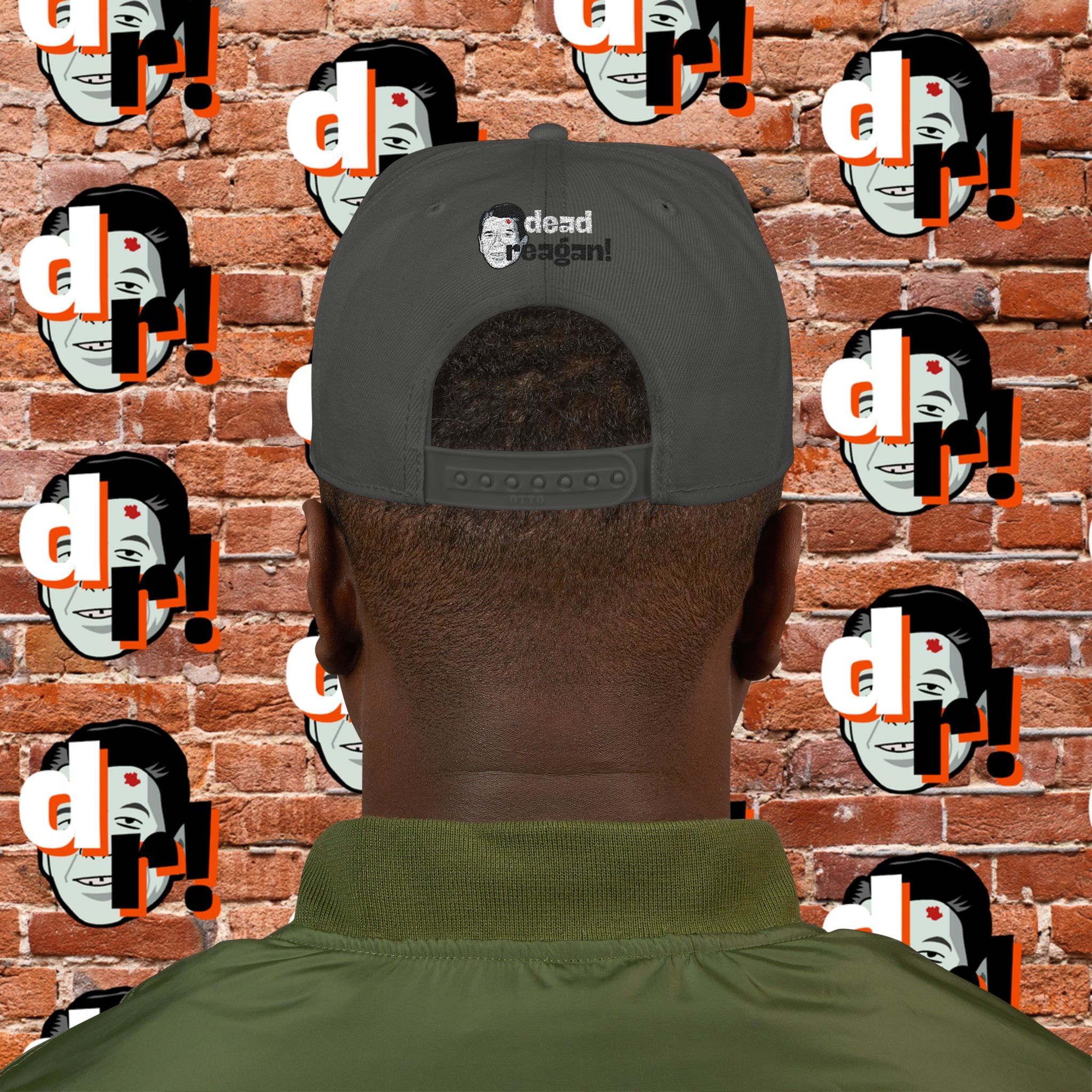 White But Not That White (Gray Letter w/o) Snapback