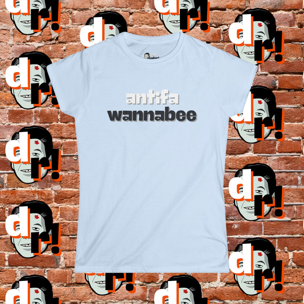Antifa Wannanbe Women's T-Shirt