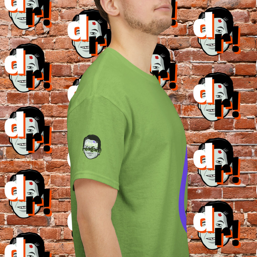 86/47 Lime & Purple  Variant Unisex Heavy Cotton Tee