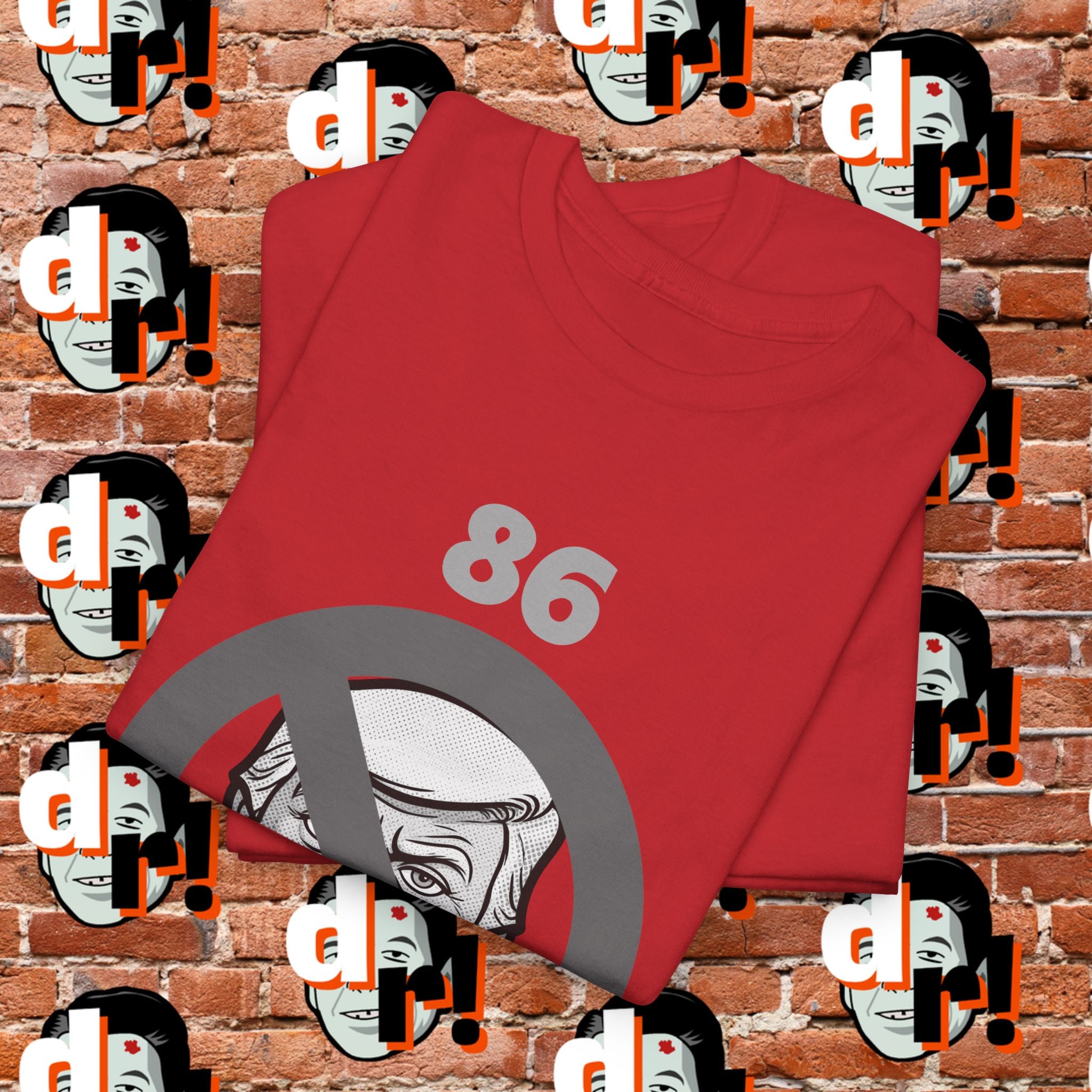 86/47 Monochrome Variant Unisex Heavy Cotton Tee
