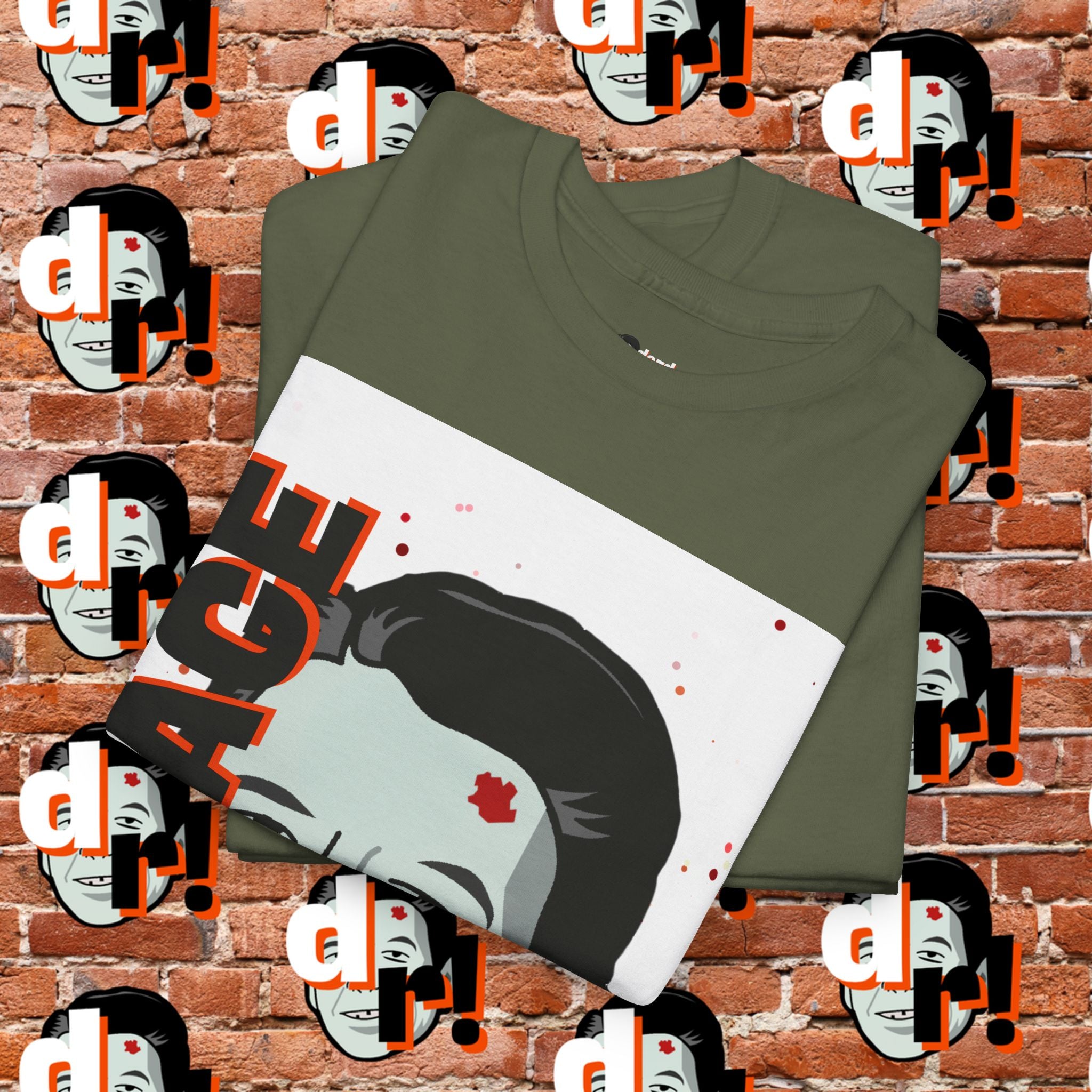 Savage Dead Reagan Graphic Tee White