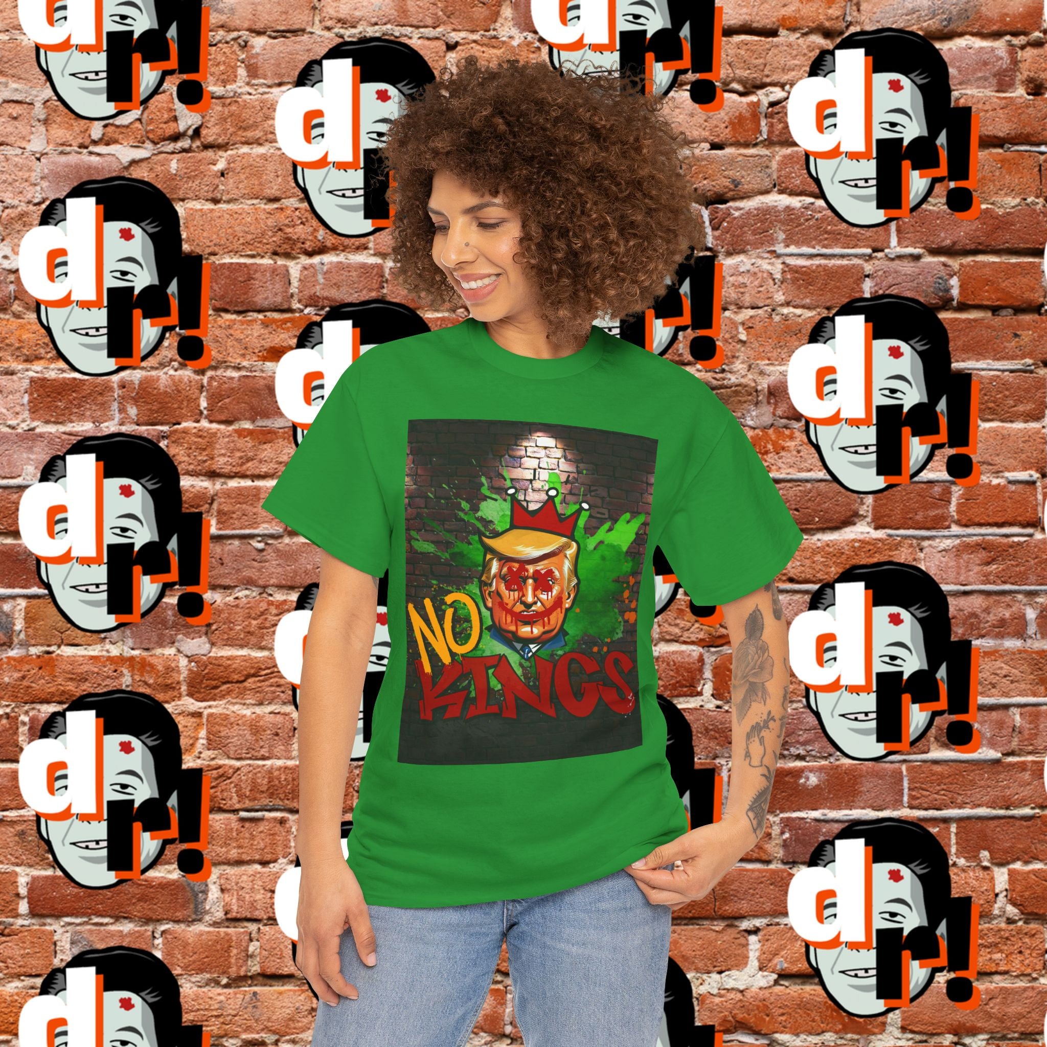 No Kings T‑Shirt BRICK