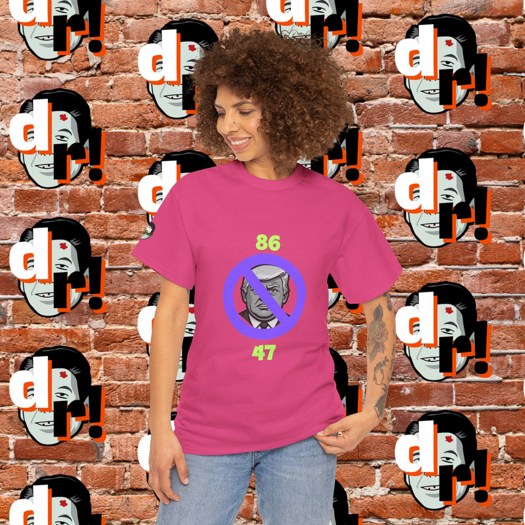 86/47 Lime & Purple  Variant Unisex Heavy Cotton Tee