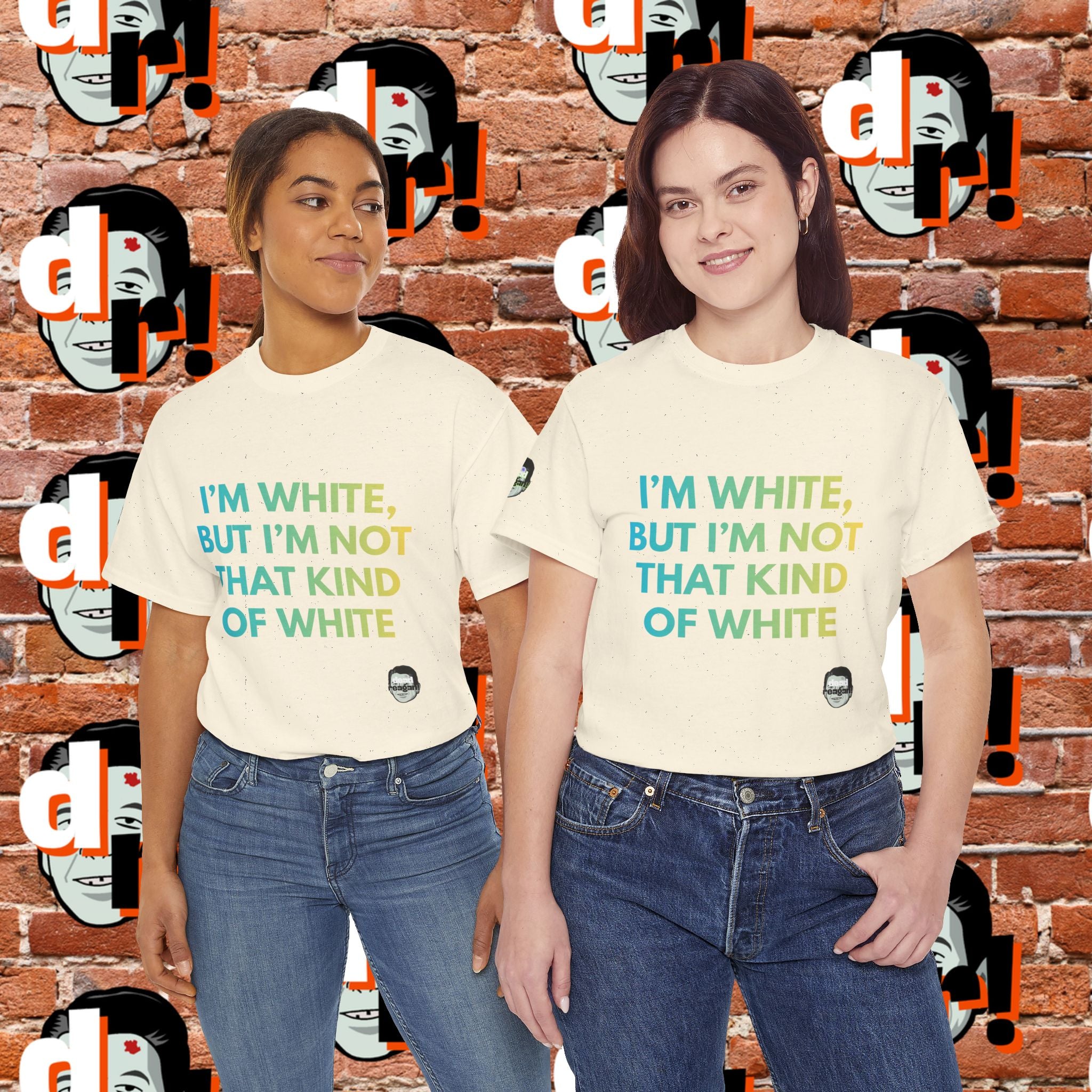 White But … Unisex Heavy Cotton Tee