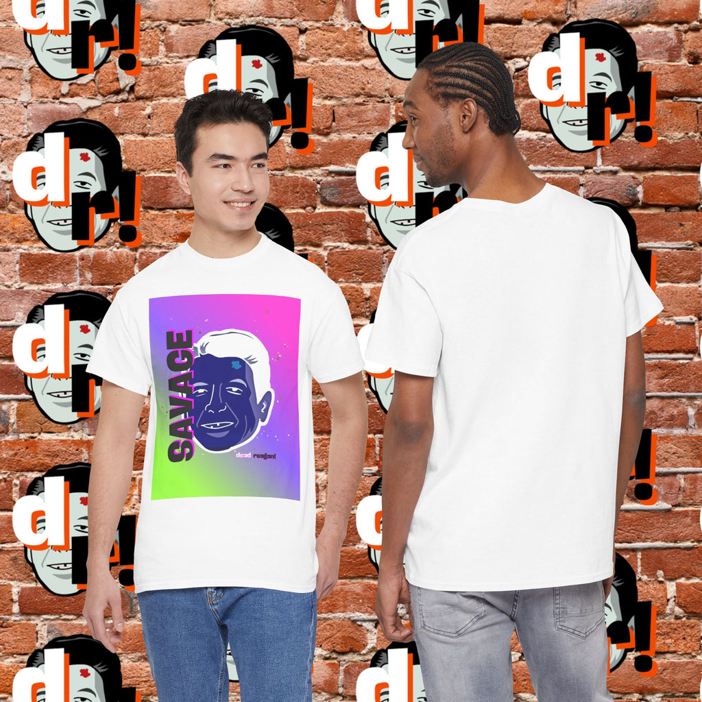 Savage Dead Reagan Graphic Tee Inverted