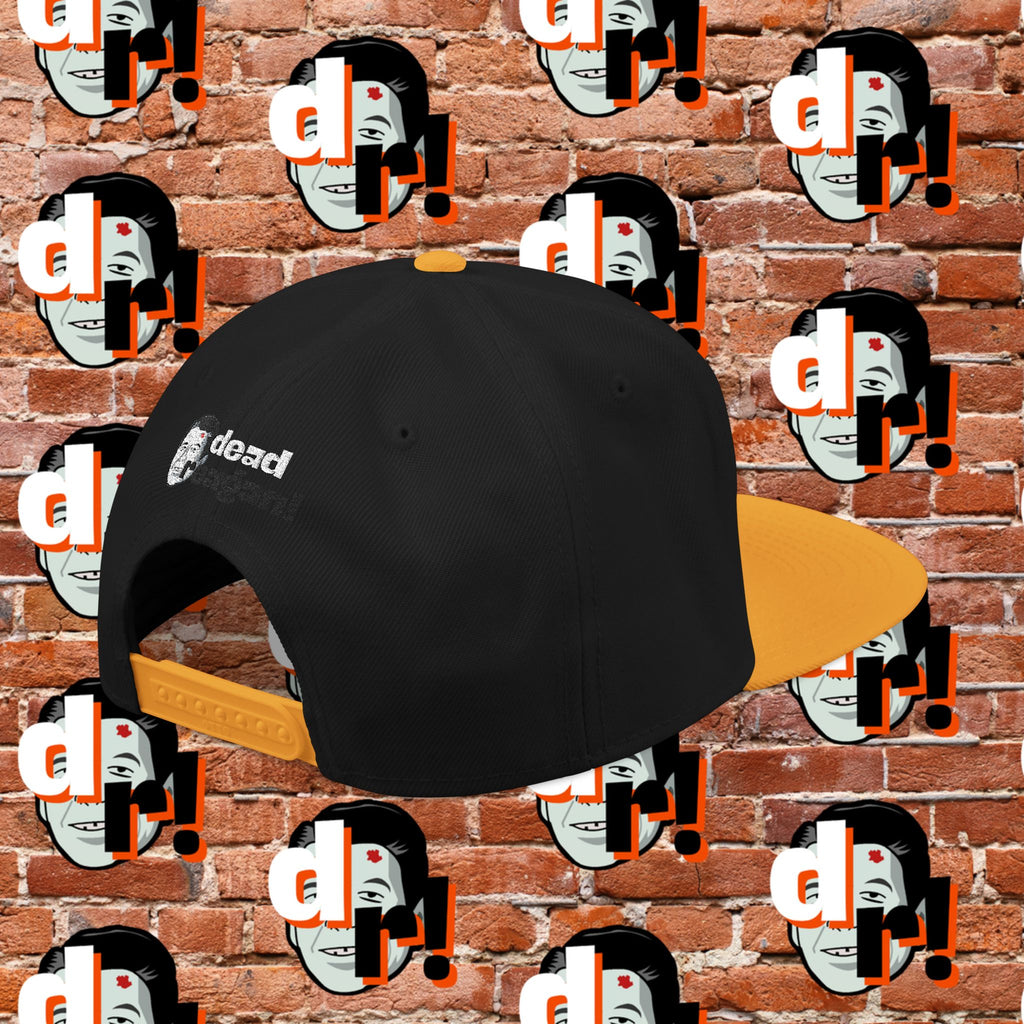 White But Not That White (Black Letter w/o)Snapback