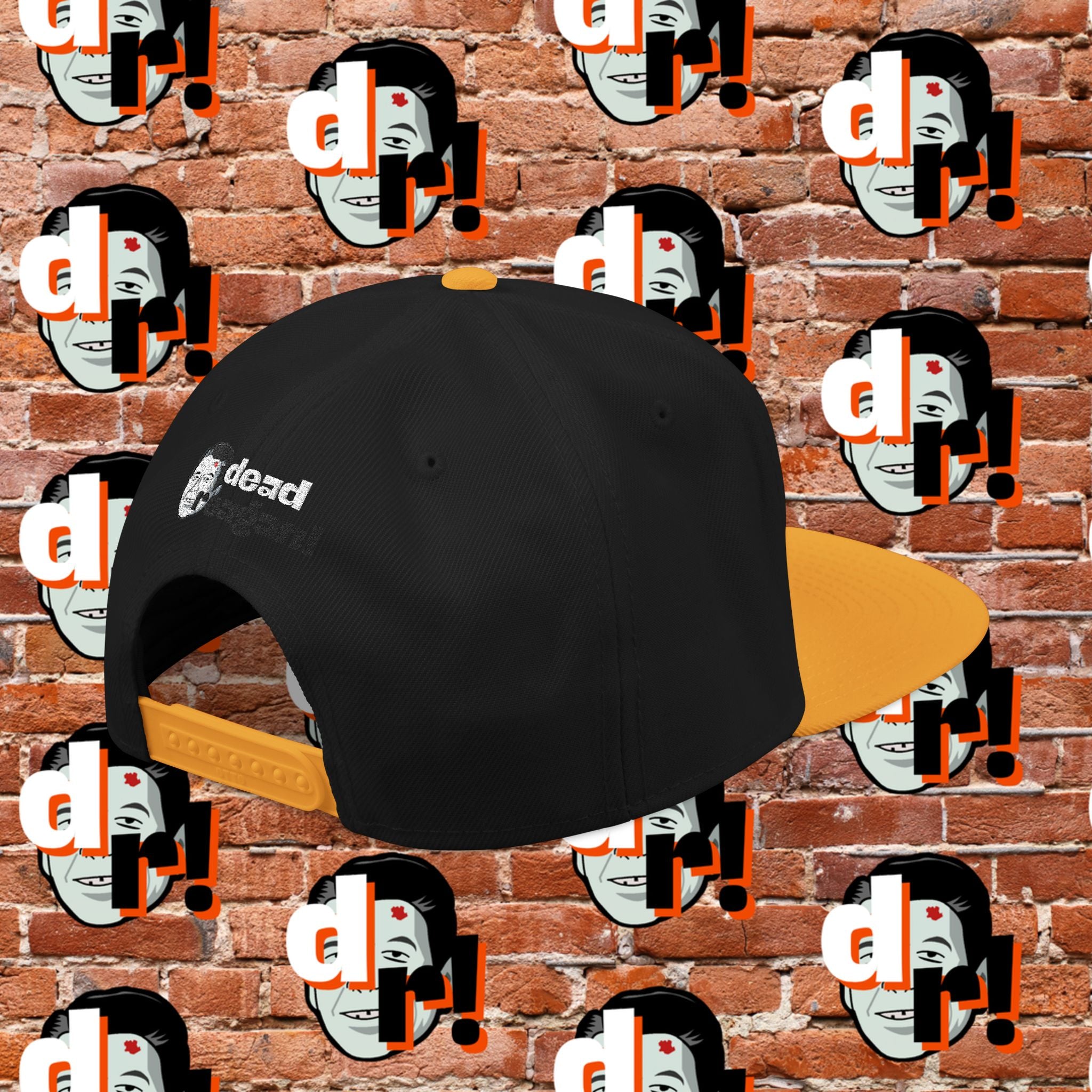 White But Not That White (Black Letter w/o)Snapback