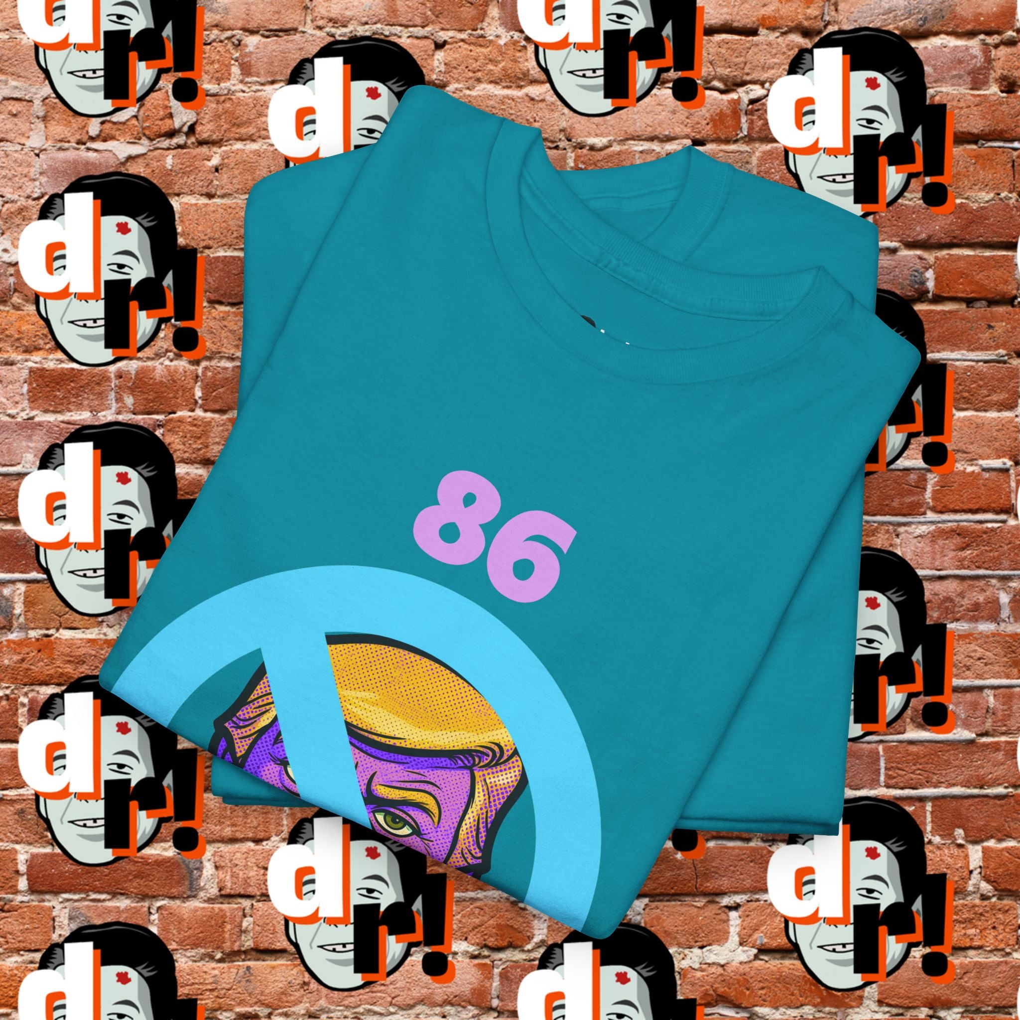86/47 Lavender & Pink Variant Unisex Heavy Cotton Tee