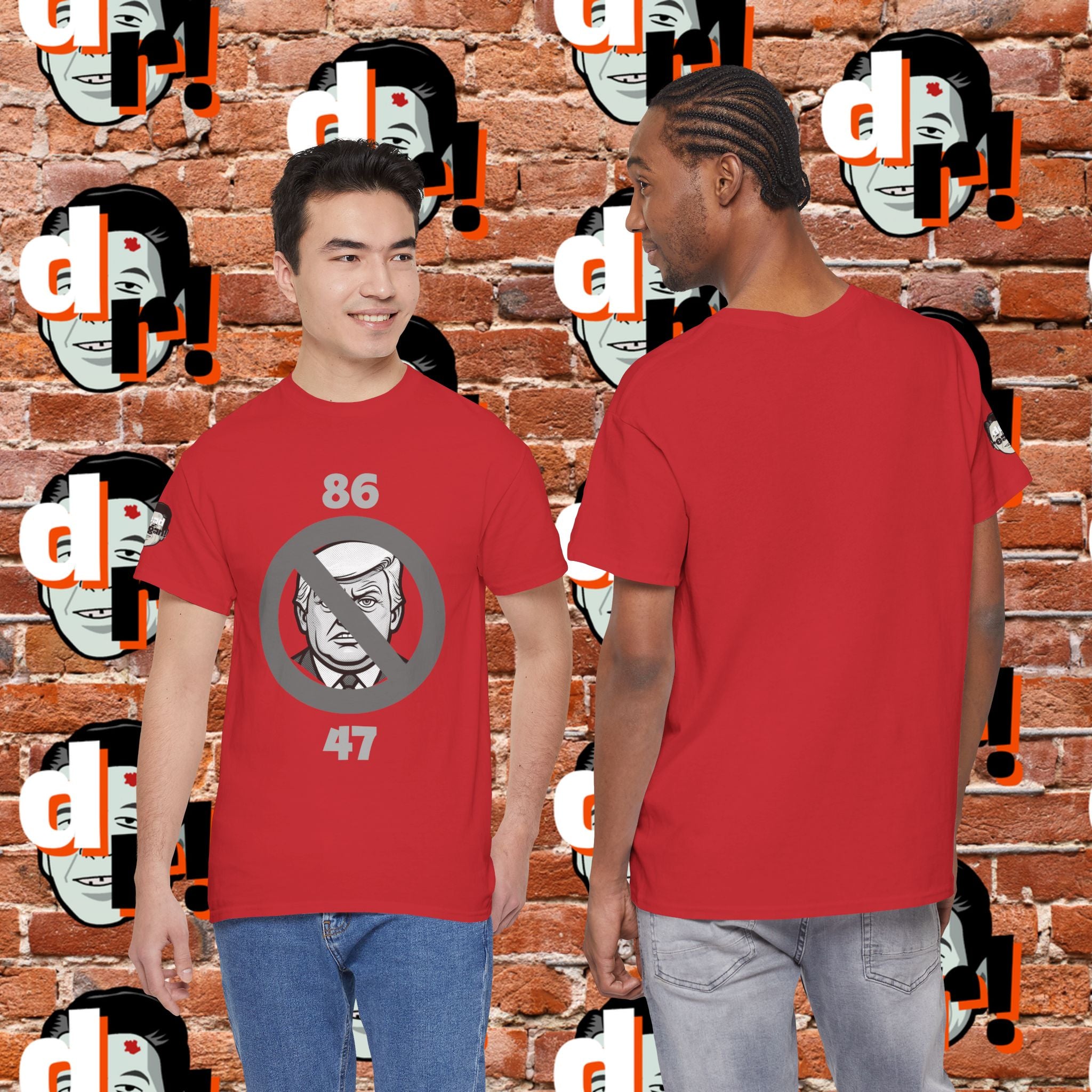 86/47 Monochrome Variant Unisex Heavy Cotton Tee