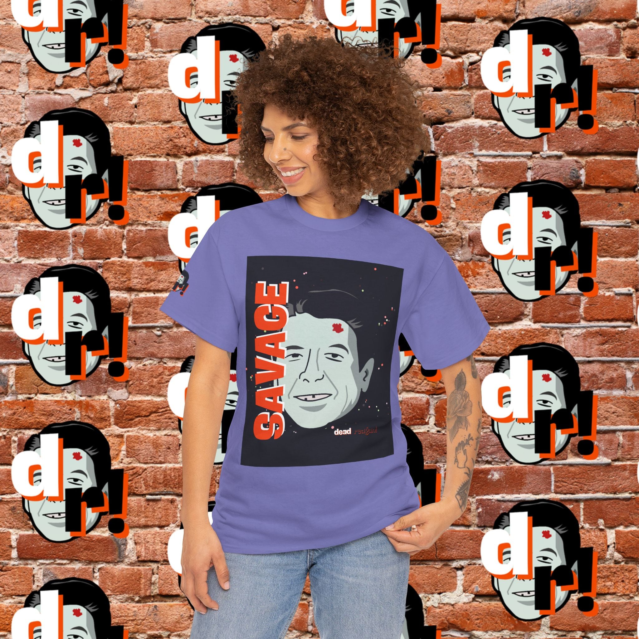 Savage Dead Reagan Graphic Tee