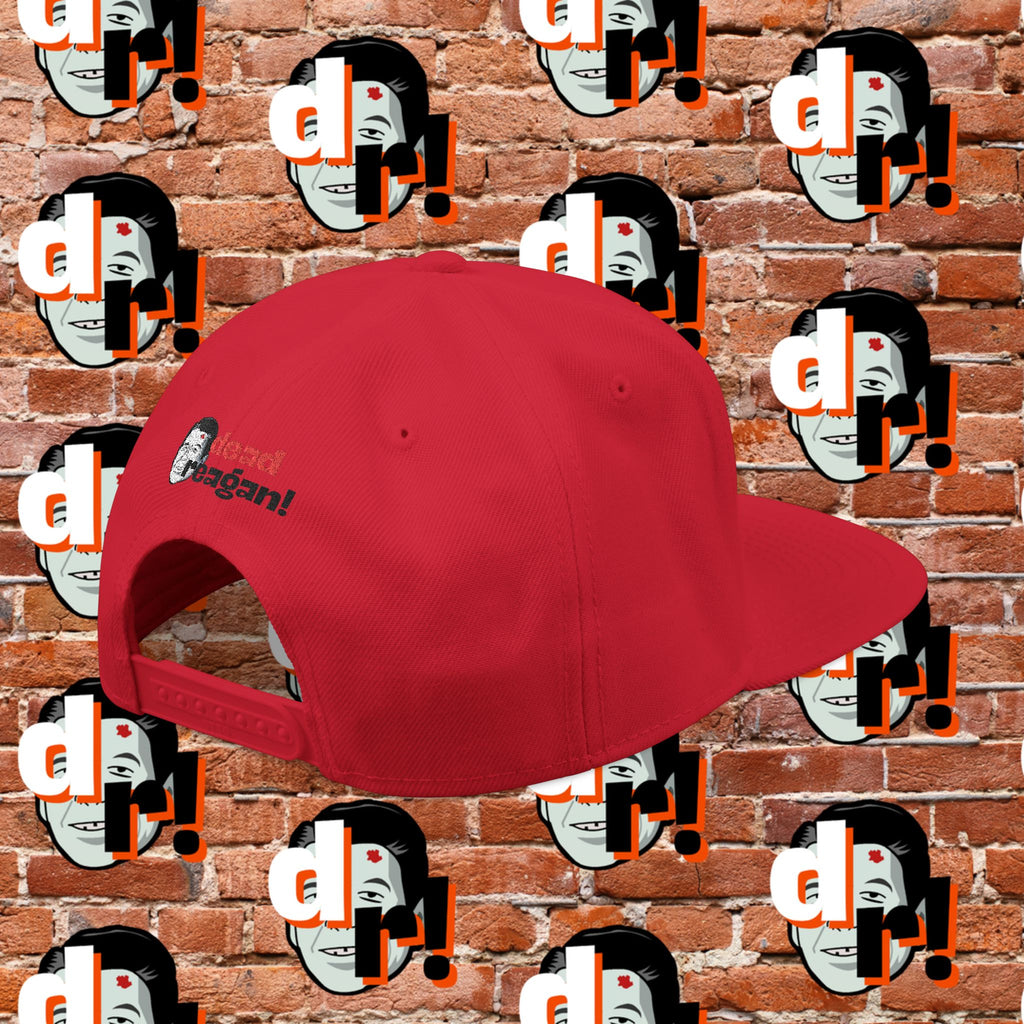 White But Not That White (Red Letter b/o) Snapback