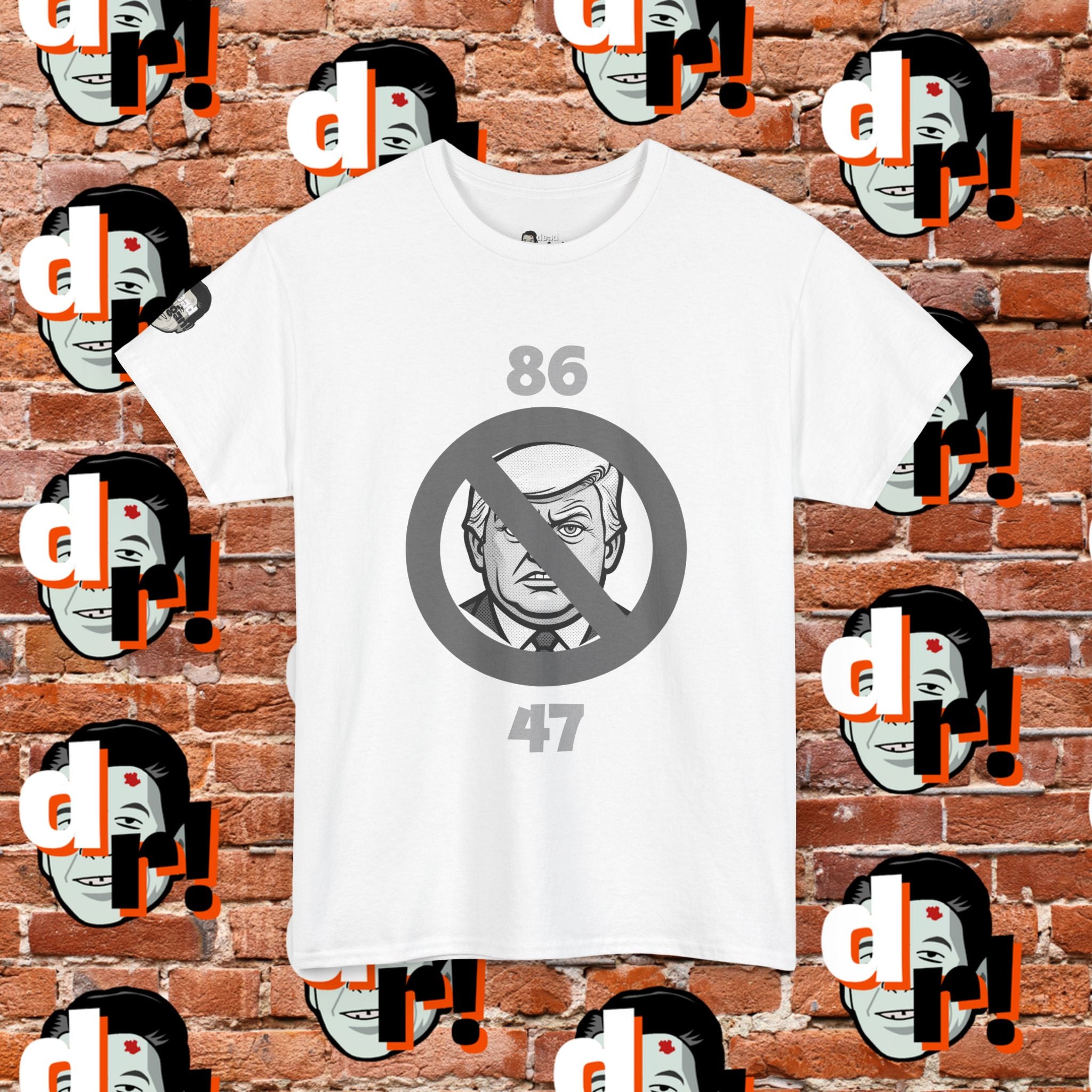 86/47 Monochrome Variant Unisex Heavy Cotton Tee