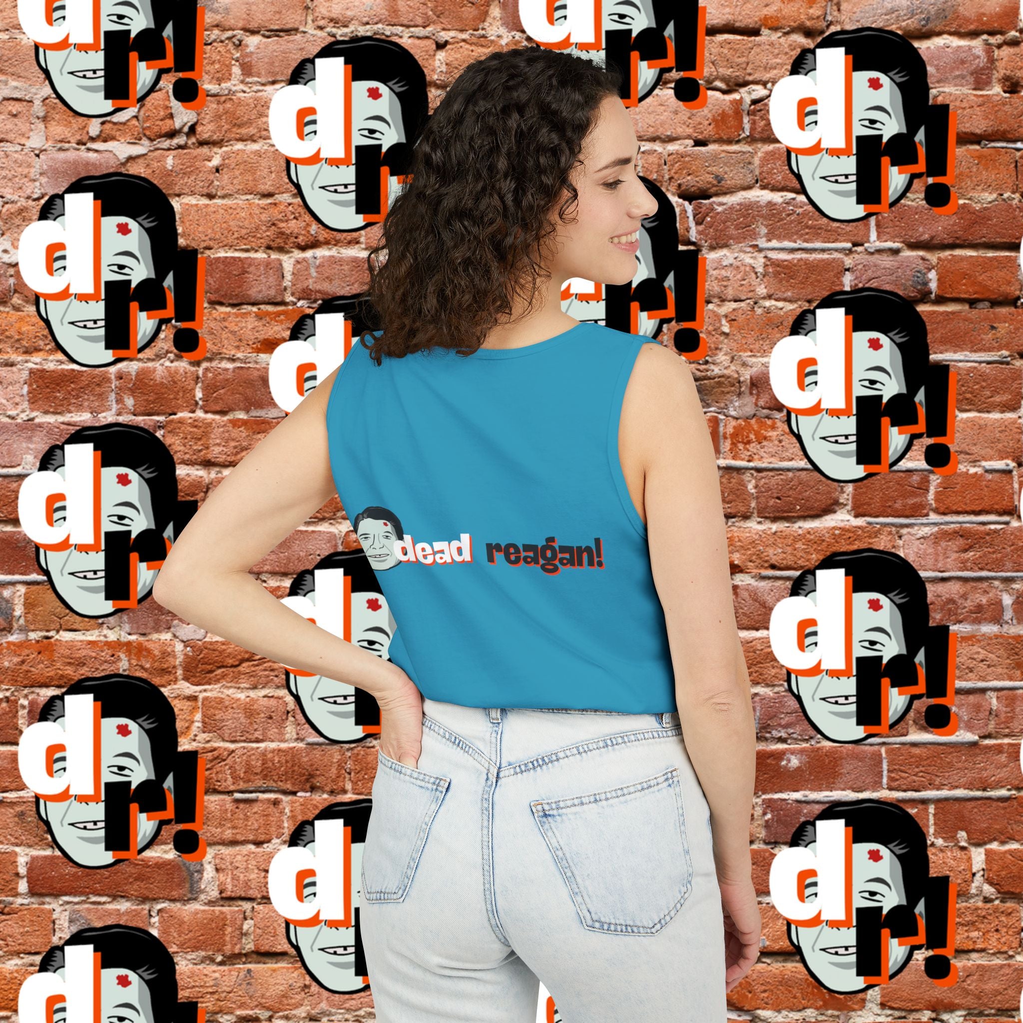 Antifa Wannabee Graphic Tank Top