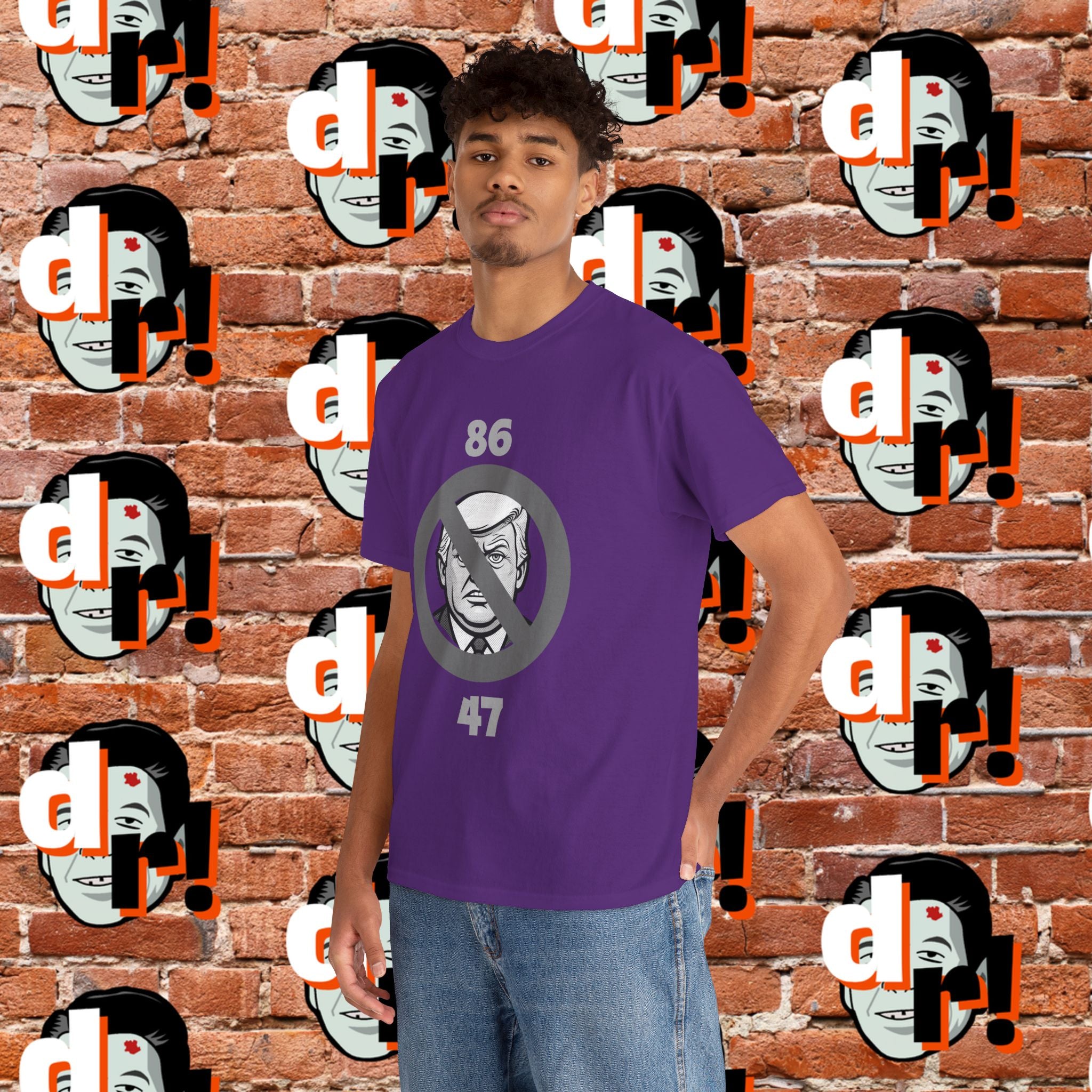 86/47 Monochrome Variant Unisex Heavy Cotton Tee