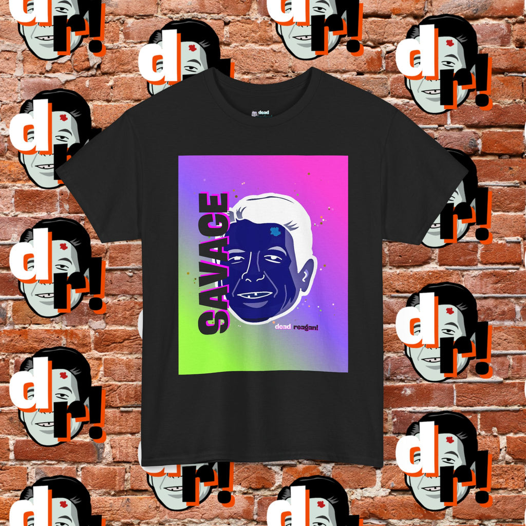 Savage Dead Reagan Graphic Tee Inverted