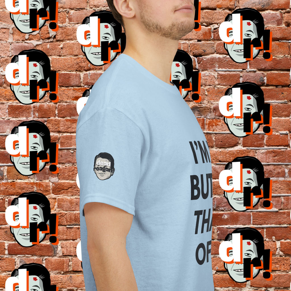 I’m White Buy… (B/W Gradient Letter) Unisex Heavy Cotton Tee