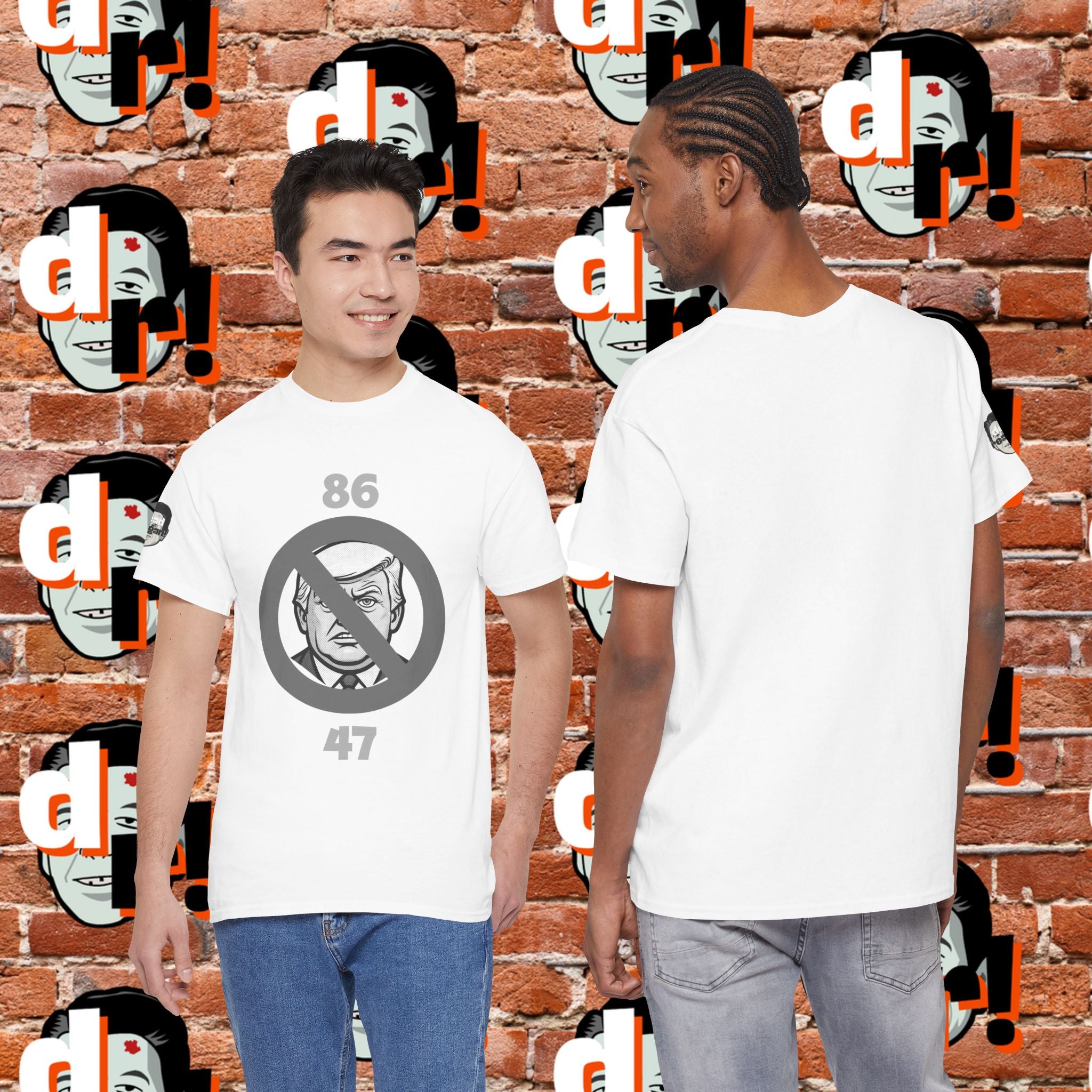 86/47 Monochrome Variant Unisex Heavy Cotton Tee