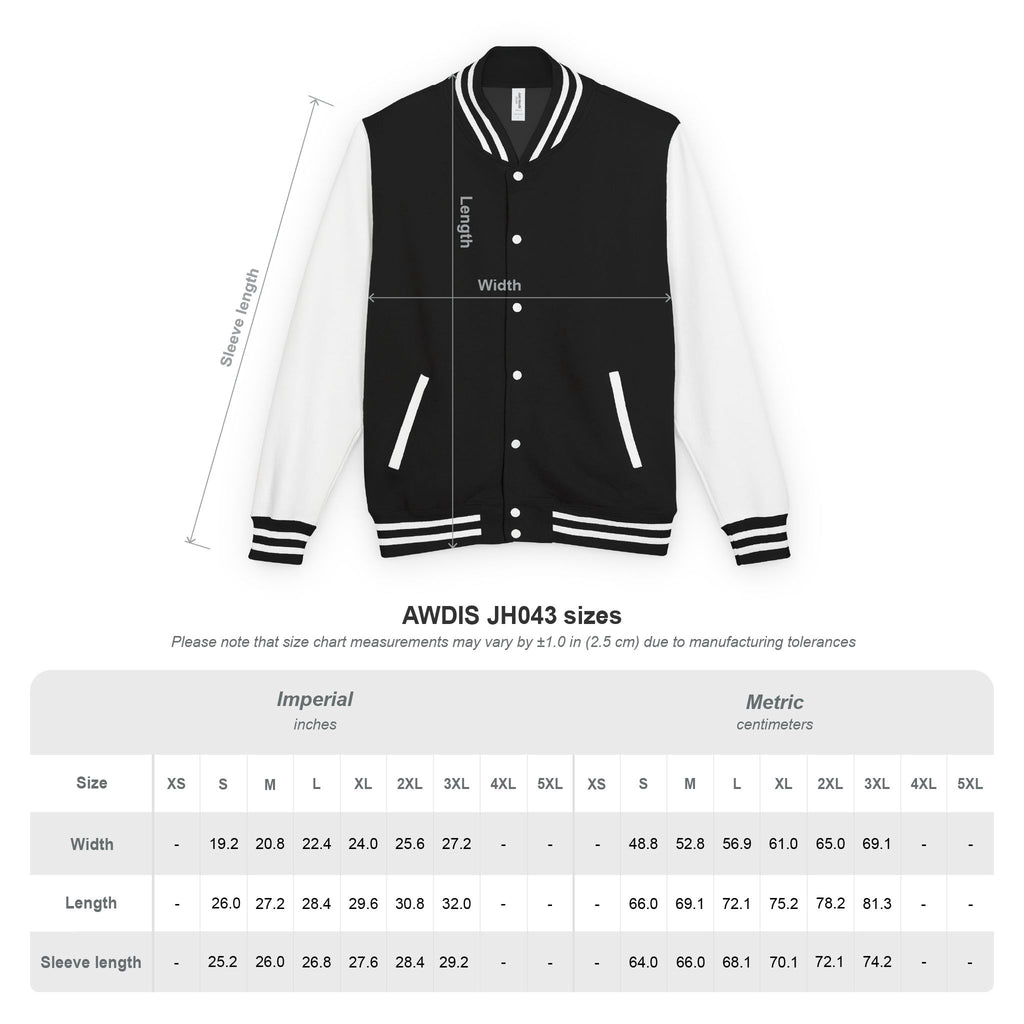 Antifa Wannabee Graphic Varsity Jacket
