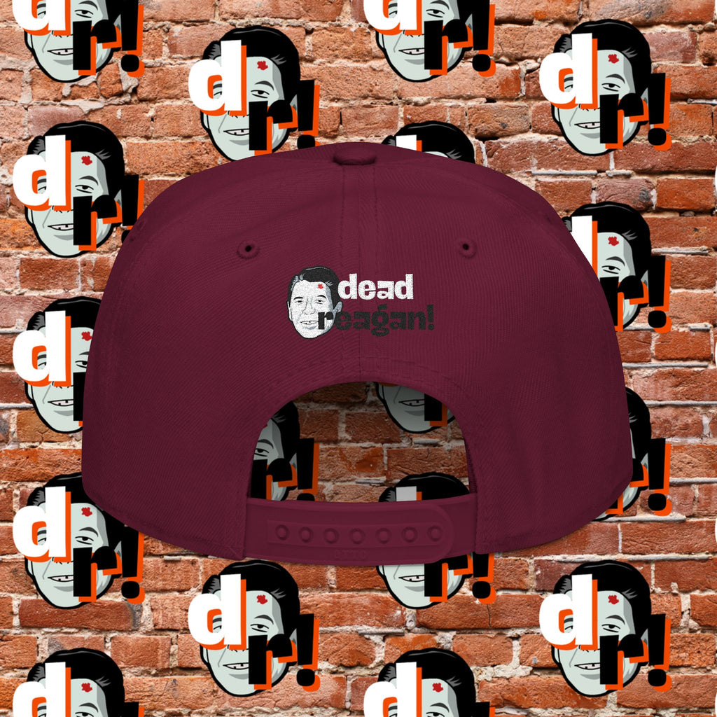 White But Not That White  White Lettering Snapback (Embroidery)