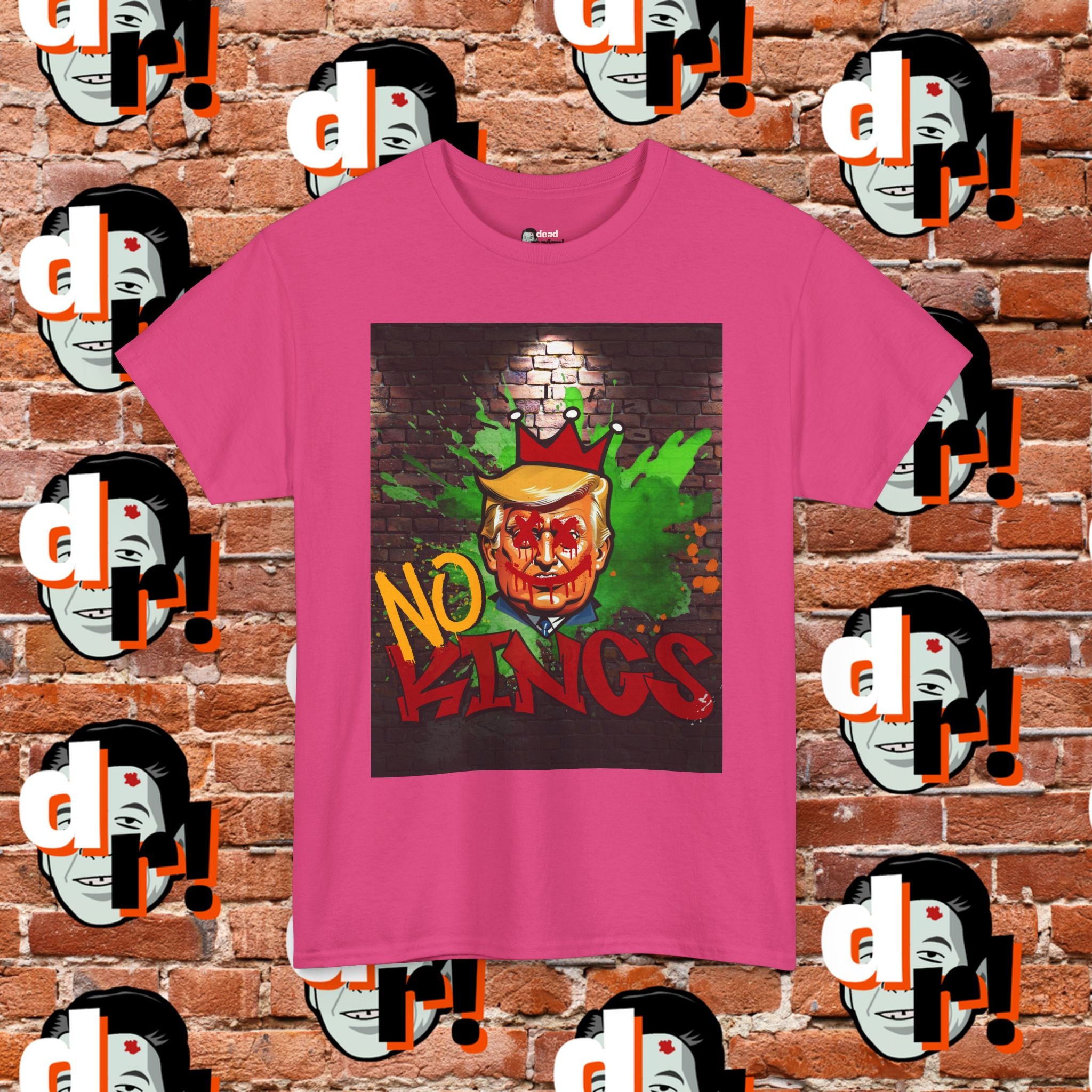 No Kings T‑Shirt BRICK